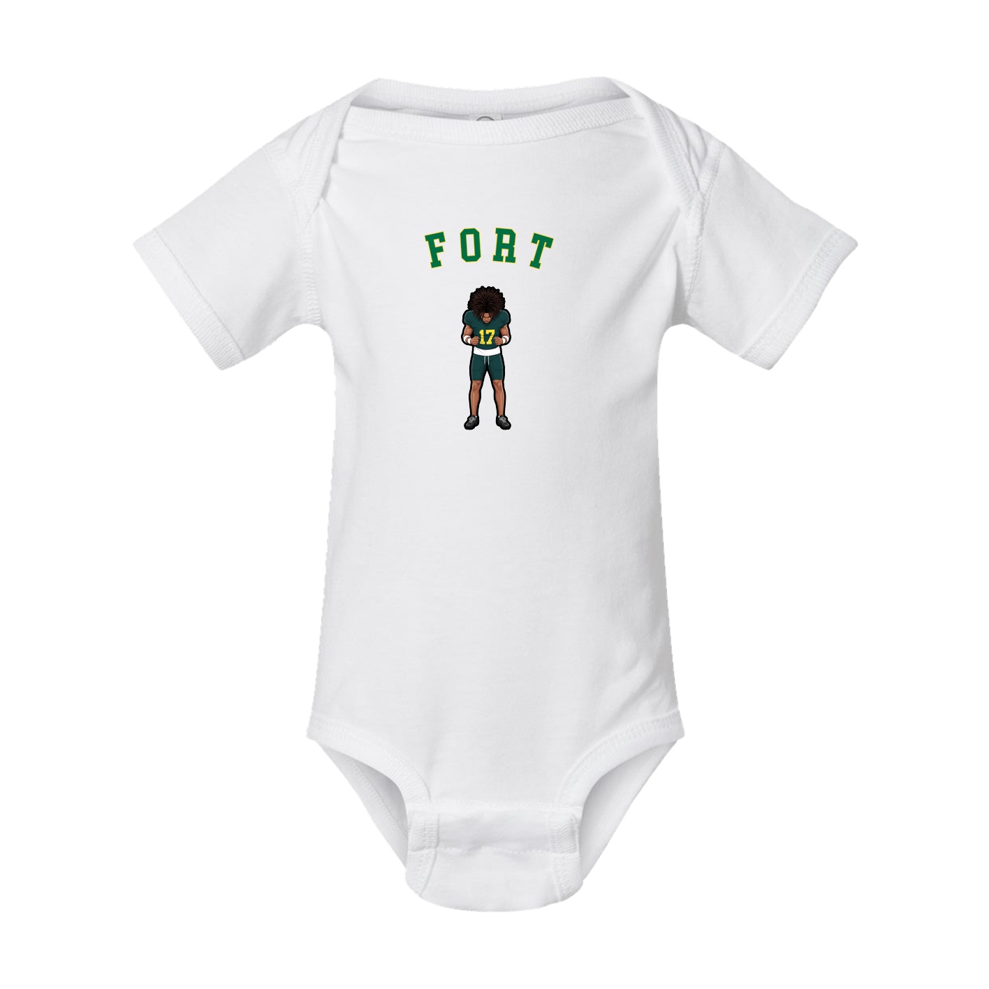 Baby Onesie — Shirsey Arch in White
