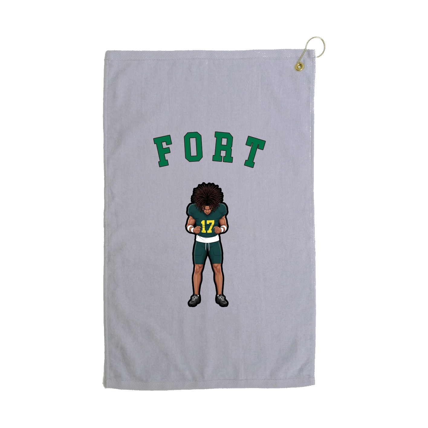 Golf Towel — Shirsey Arch in Grey