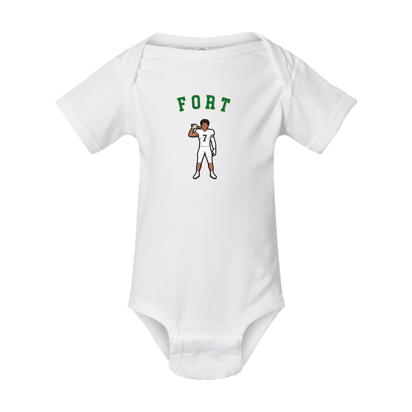 Baby Onesie — Shirsey Arch in White