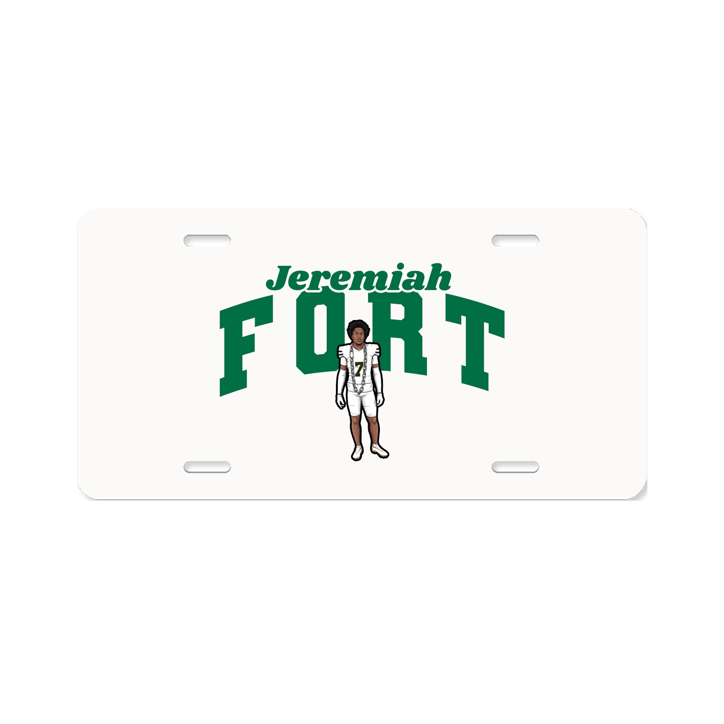License Plate — Signature Arch in Classic