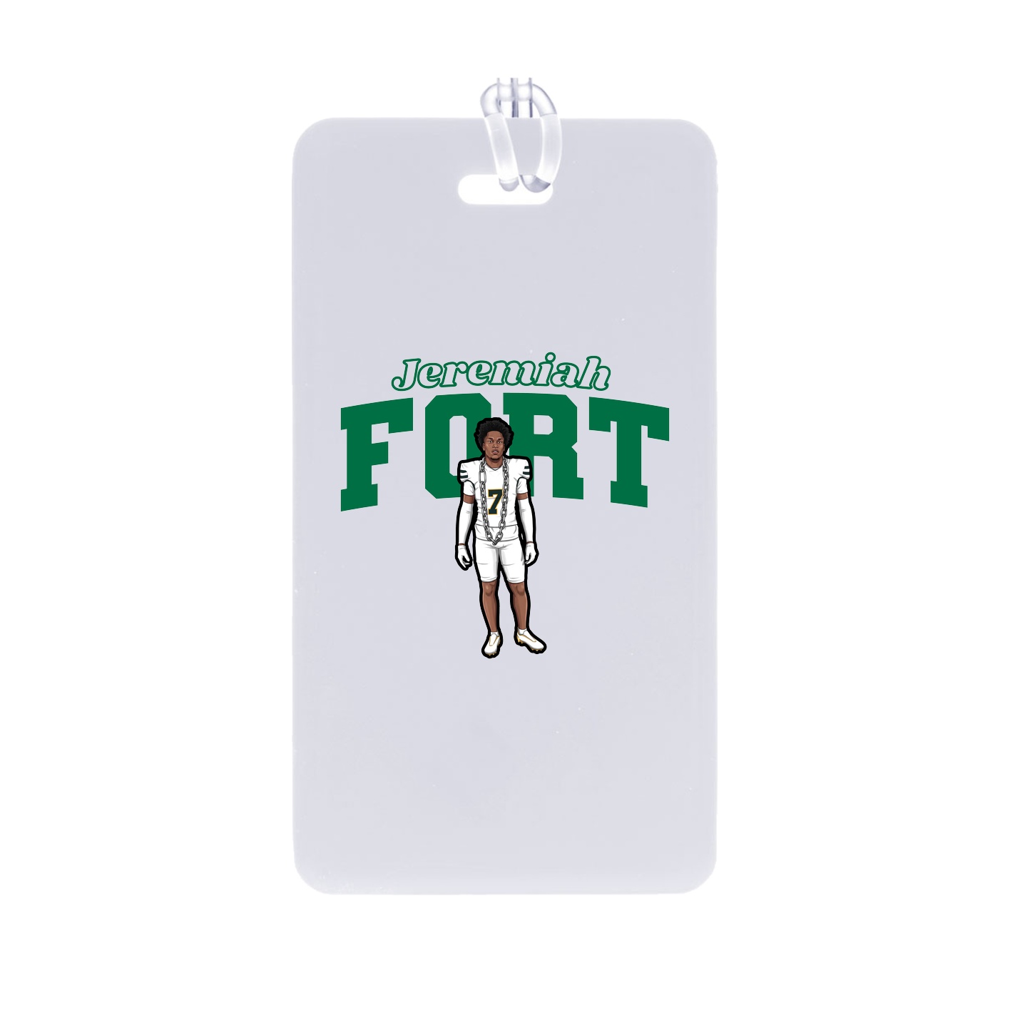 Bag Tag — Name Arch in Classic