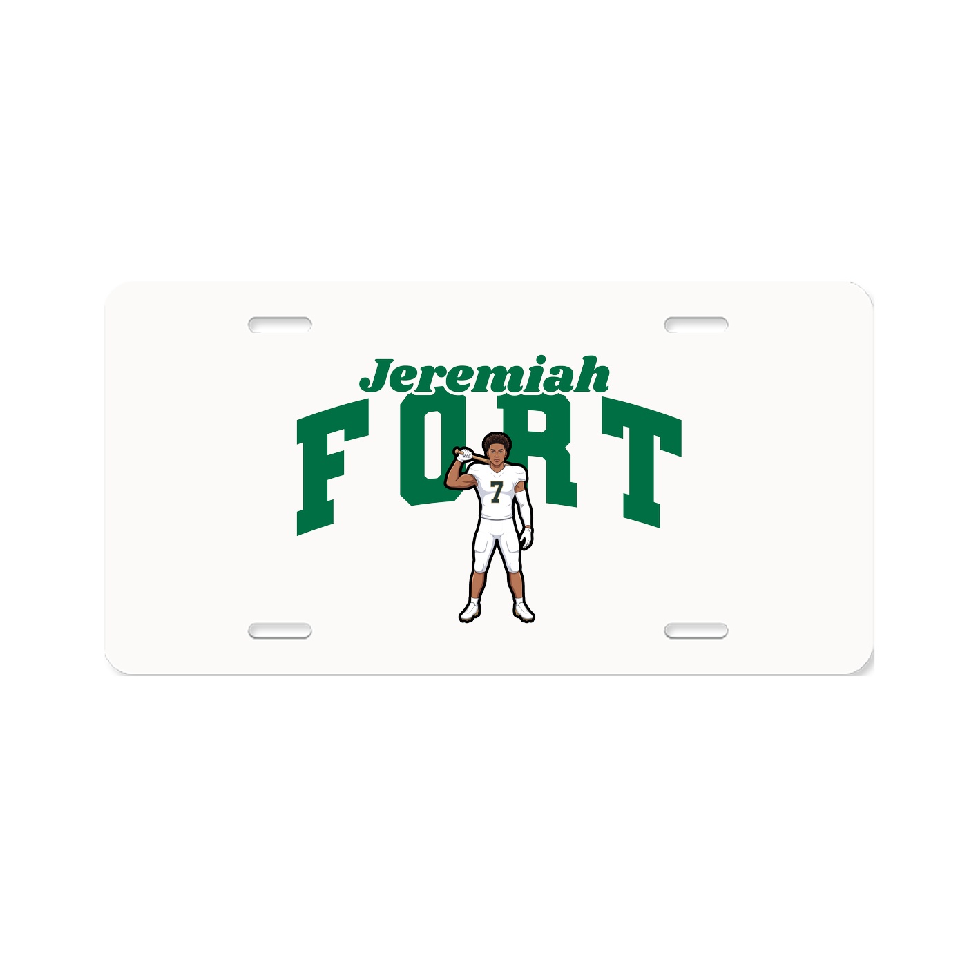License Plate — Signature Arch in Classic
