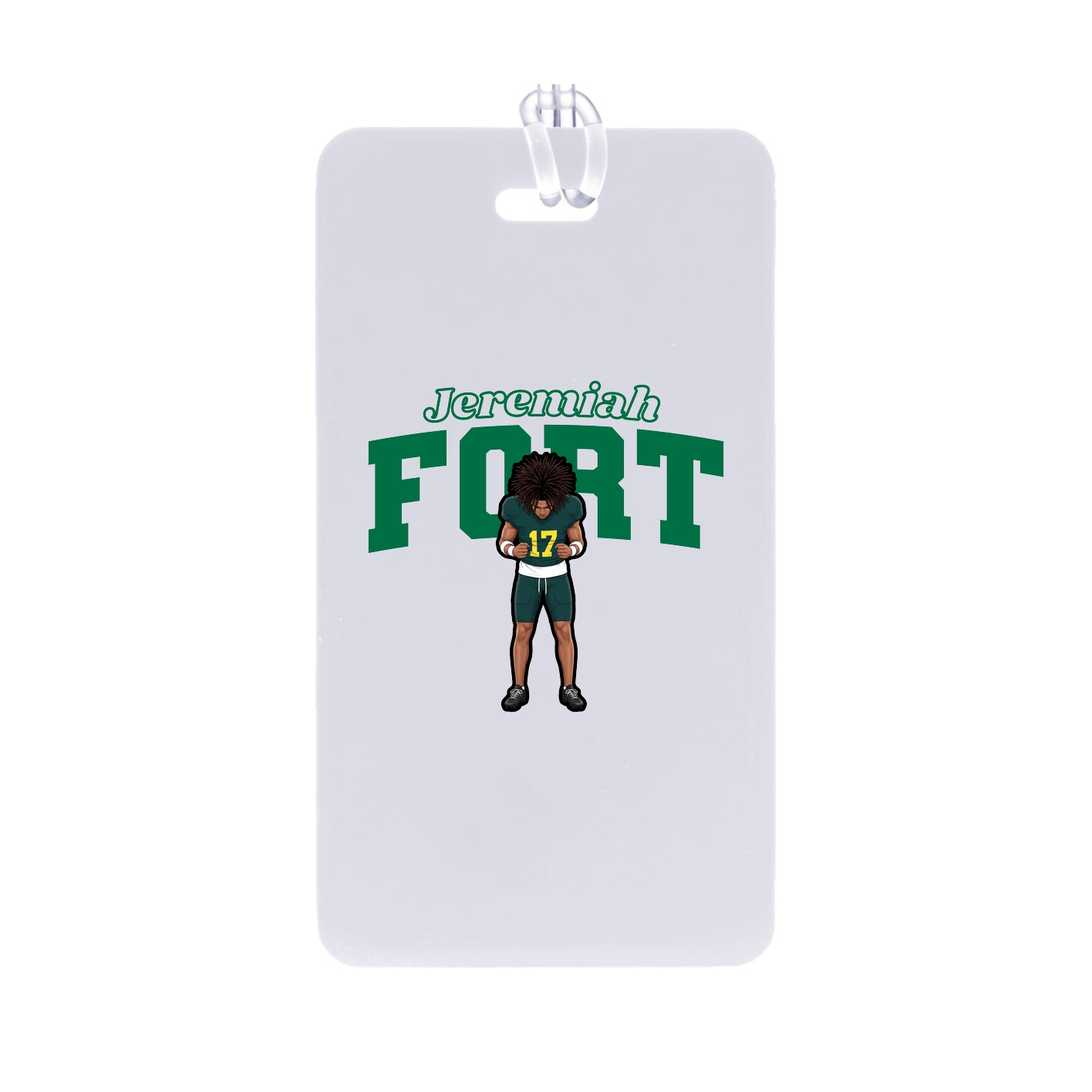 Bag Tag — Name Arch in Classic