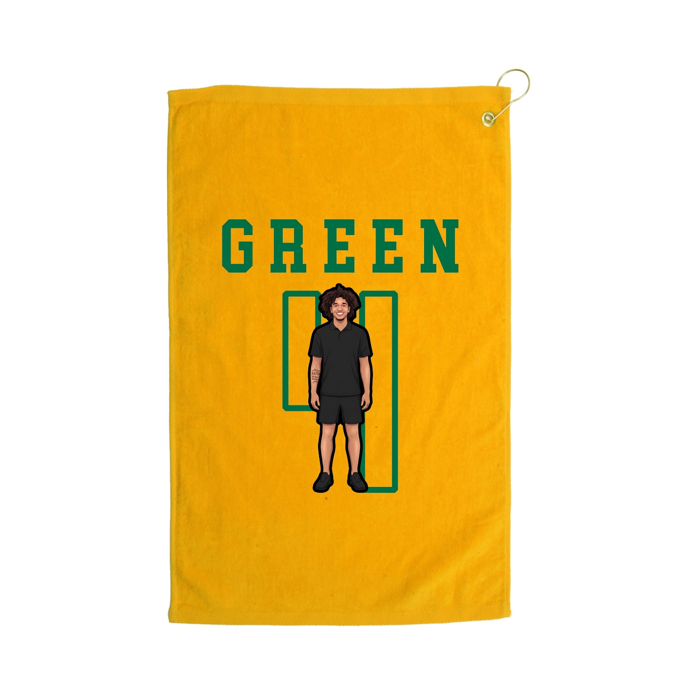 Golf Towel — Shirsey in Gold