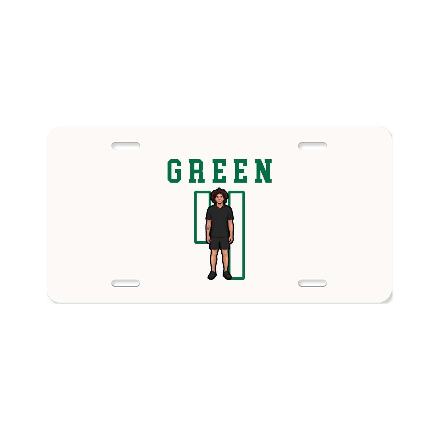 License Plate — Shirsey in Classic