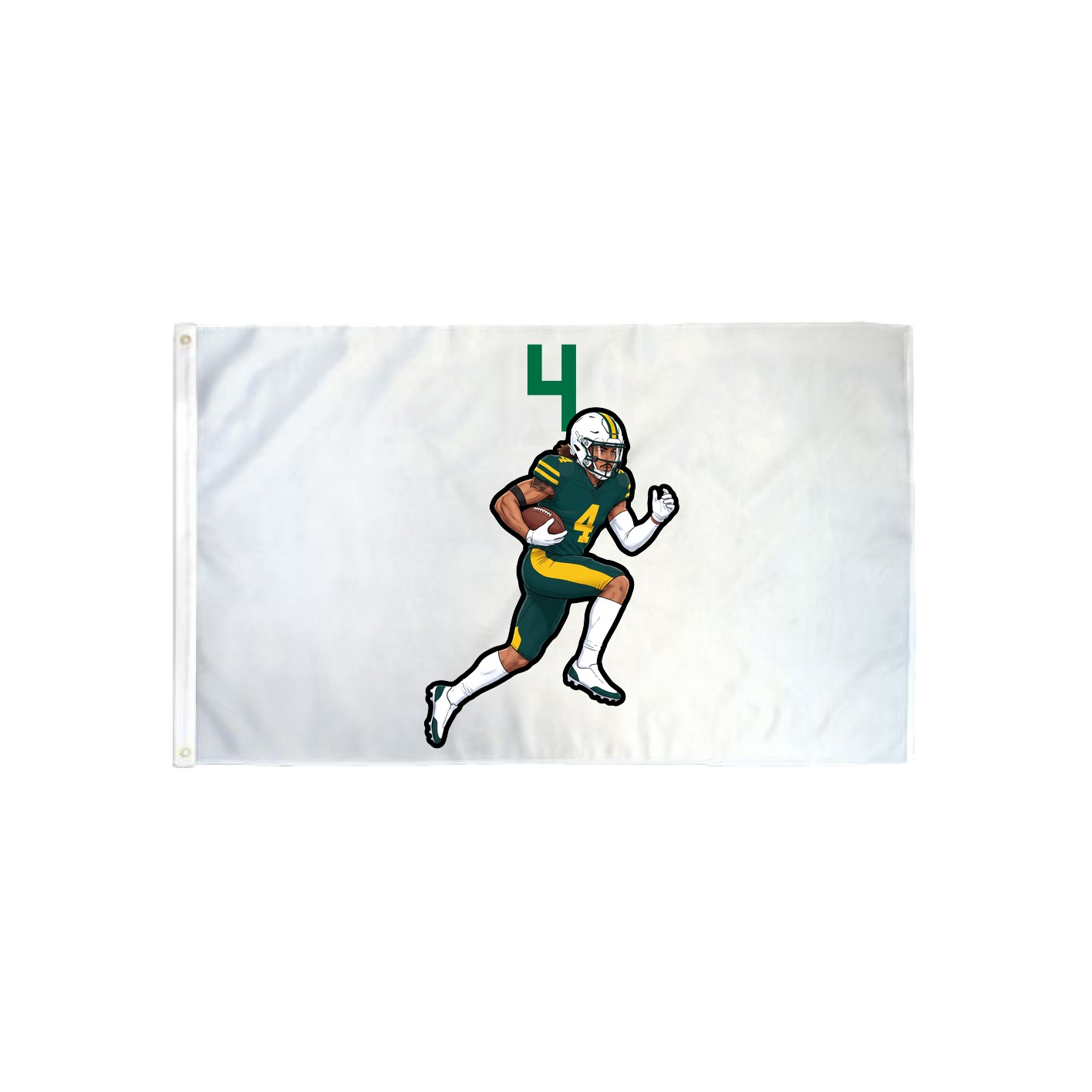3x5 Flag — Number Top in Classic