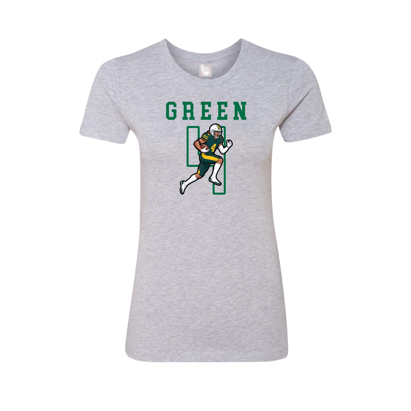 Fitted Women's Tee — Shirsey in Grey
