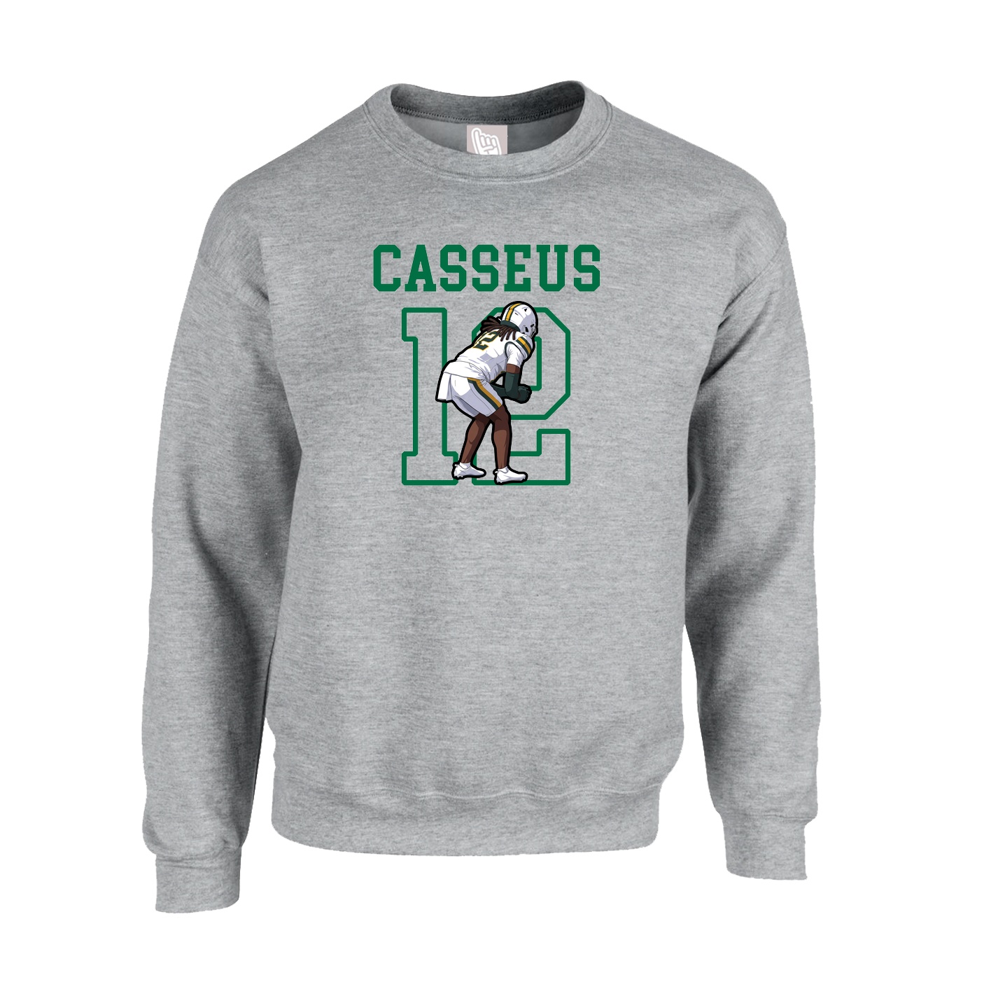 Fleece Crew — Shirsey in Grey