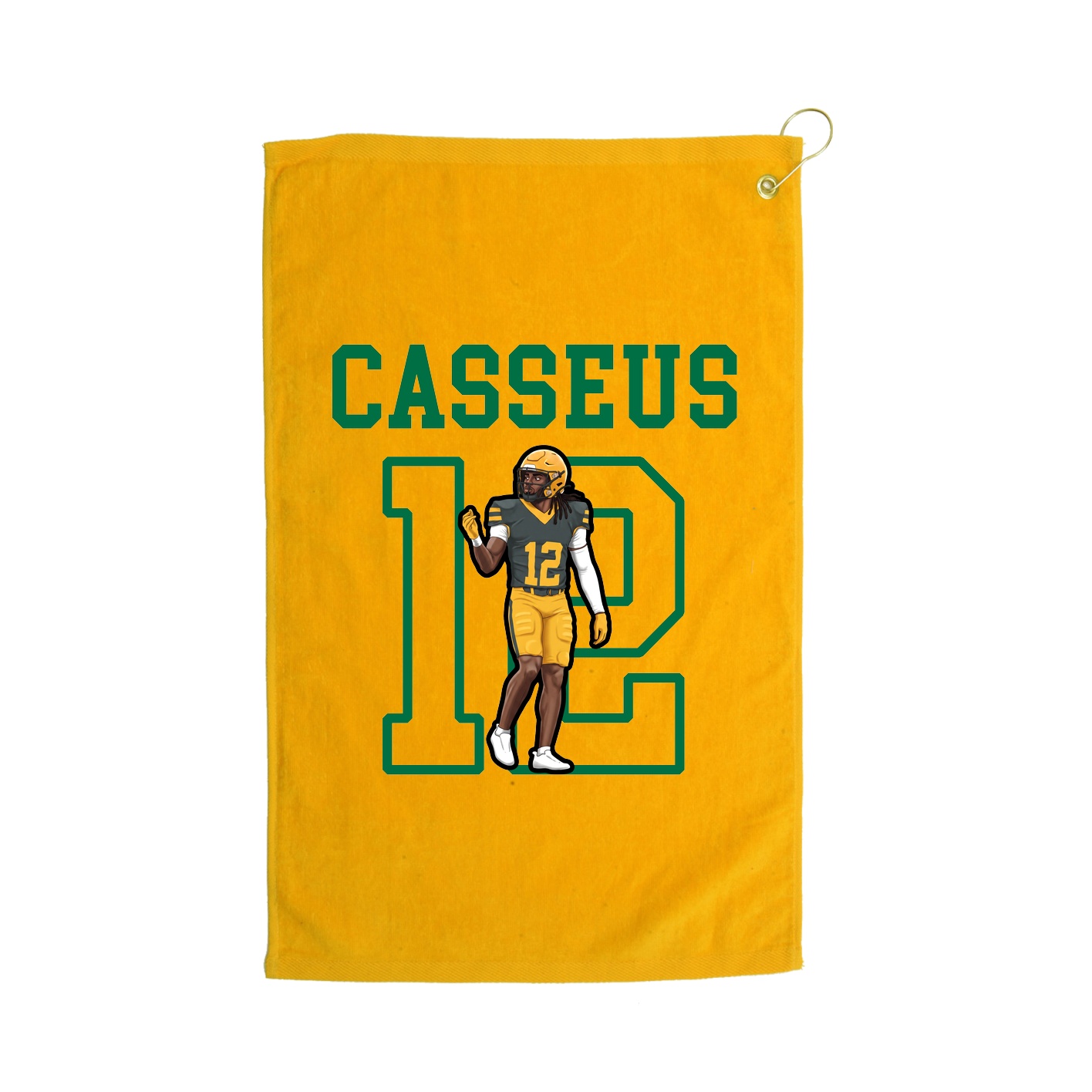 Golf Towel — Shirsey in Gold