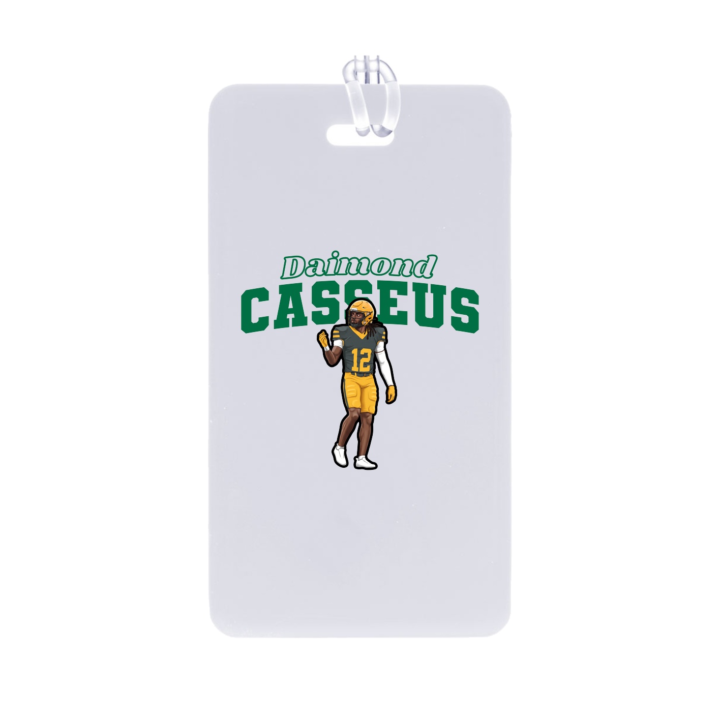 Bag Tag — Name Arch in Classic