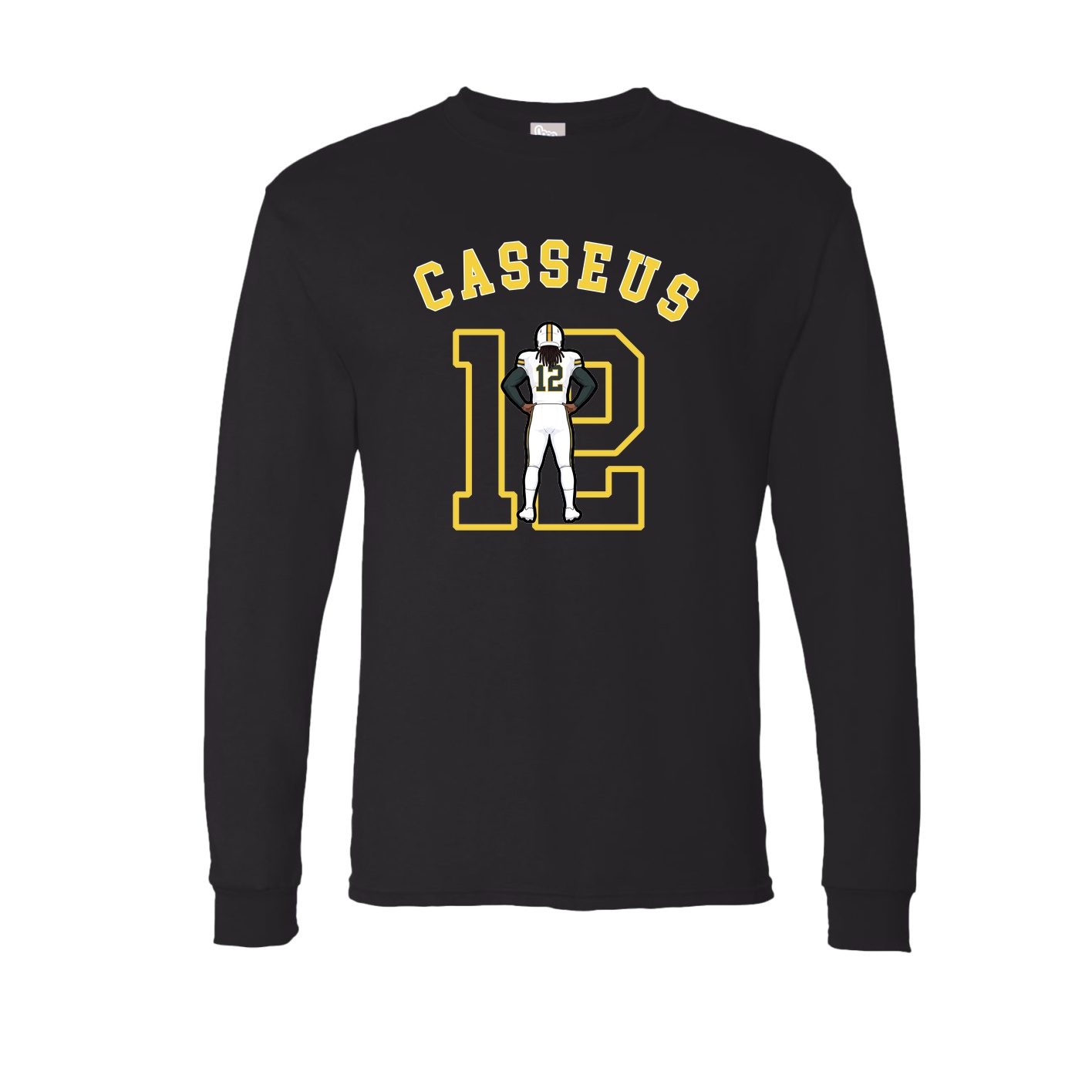 Long Sleeve Tee — Shirsey Arch in Black