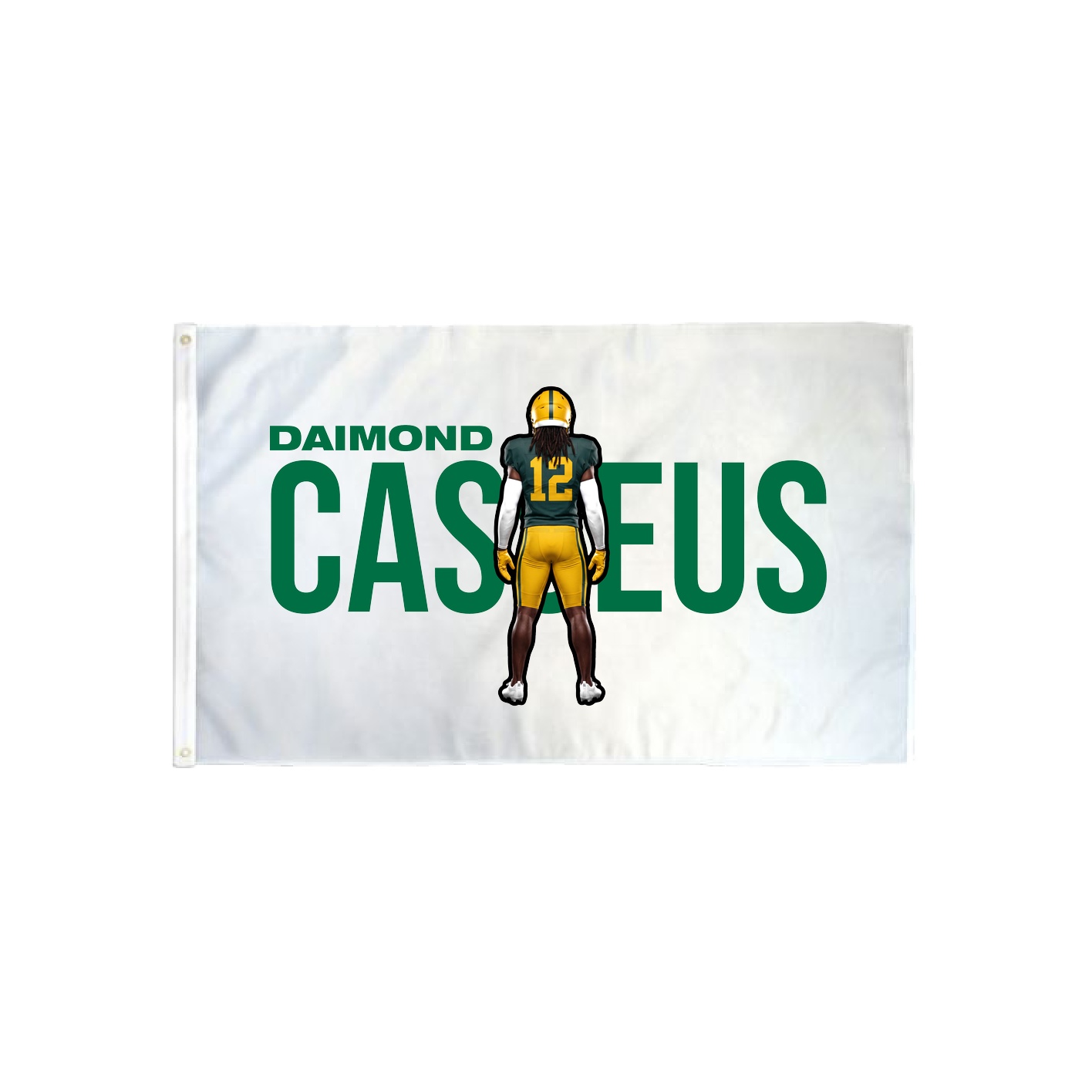 3x5 Flag — Player Name in Classic