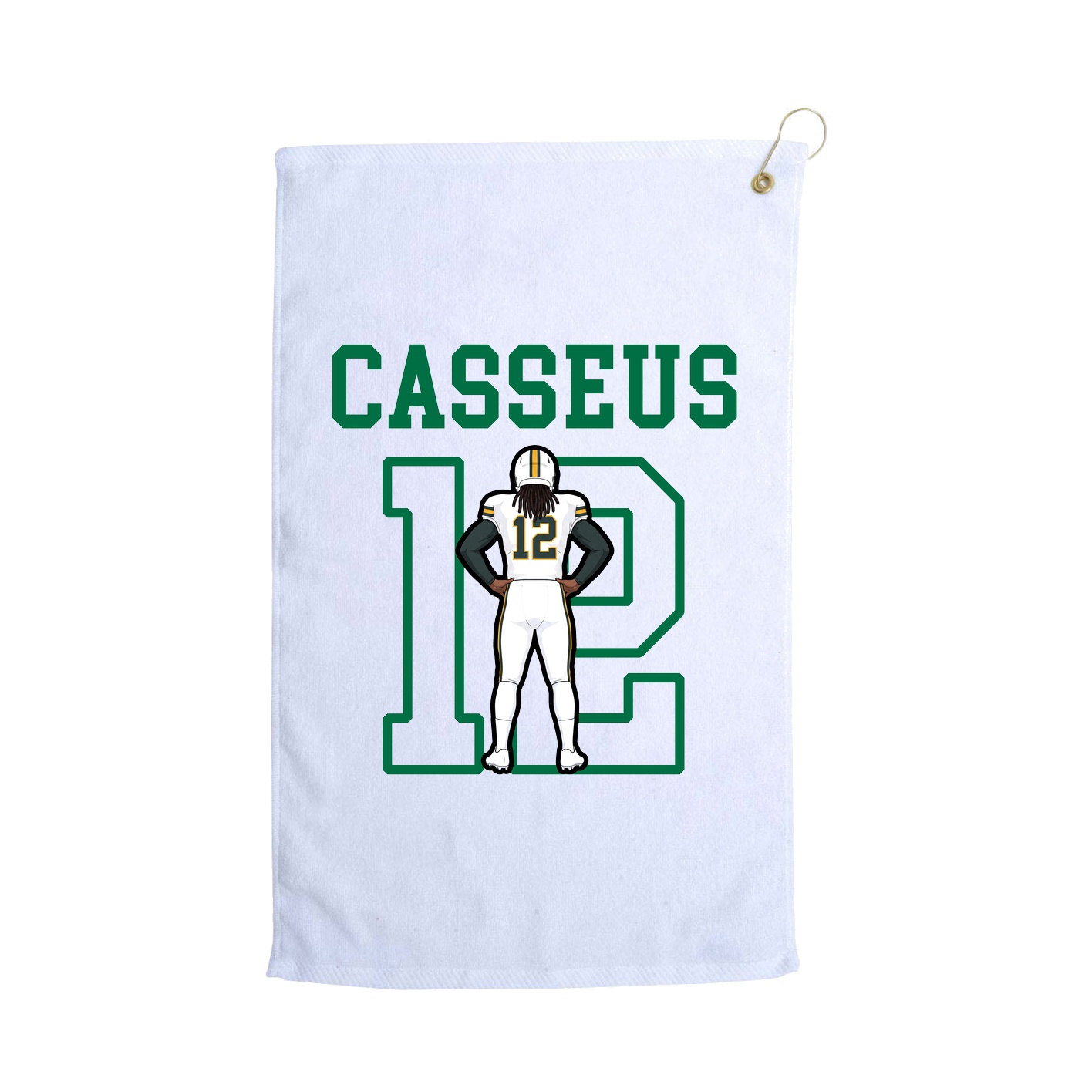 Golf Towel — Shirsey in White
