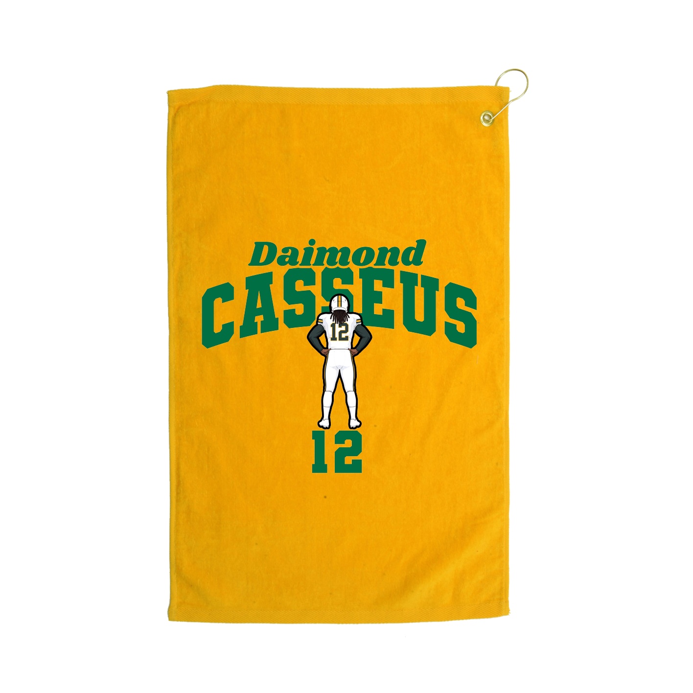 Golf Towel — Signature Arch in Gold