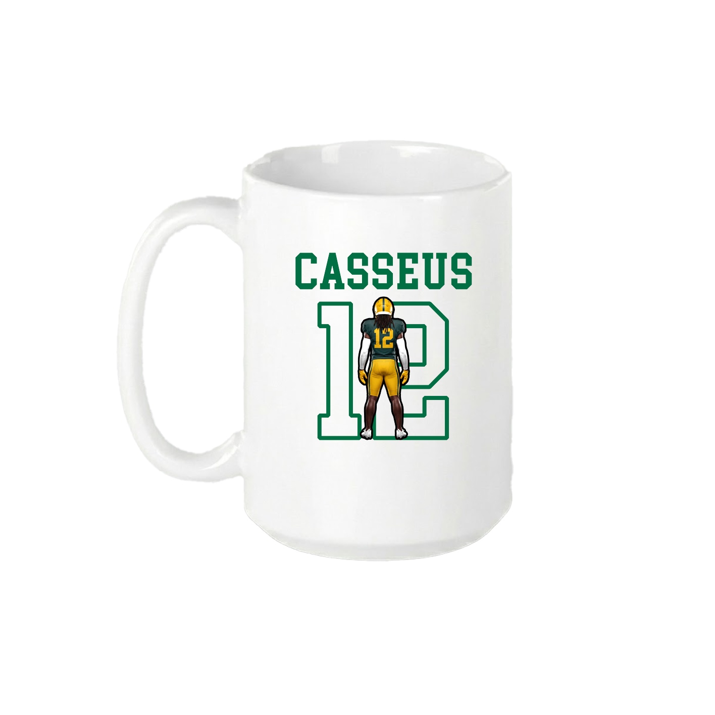 15oz Coffee Mug — Shirsey in White