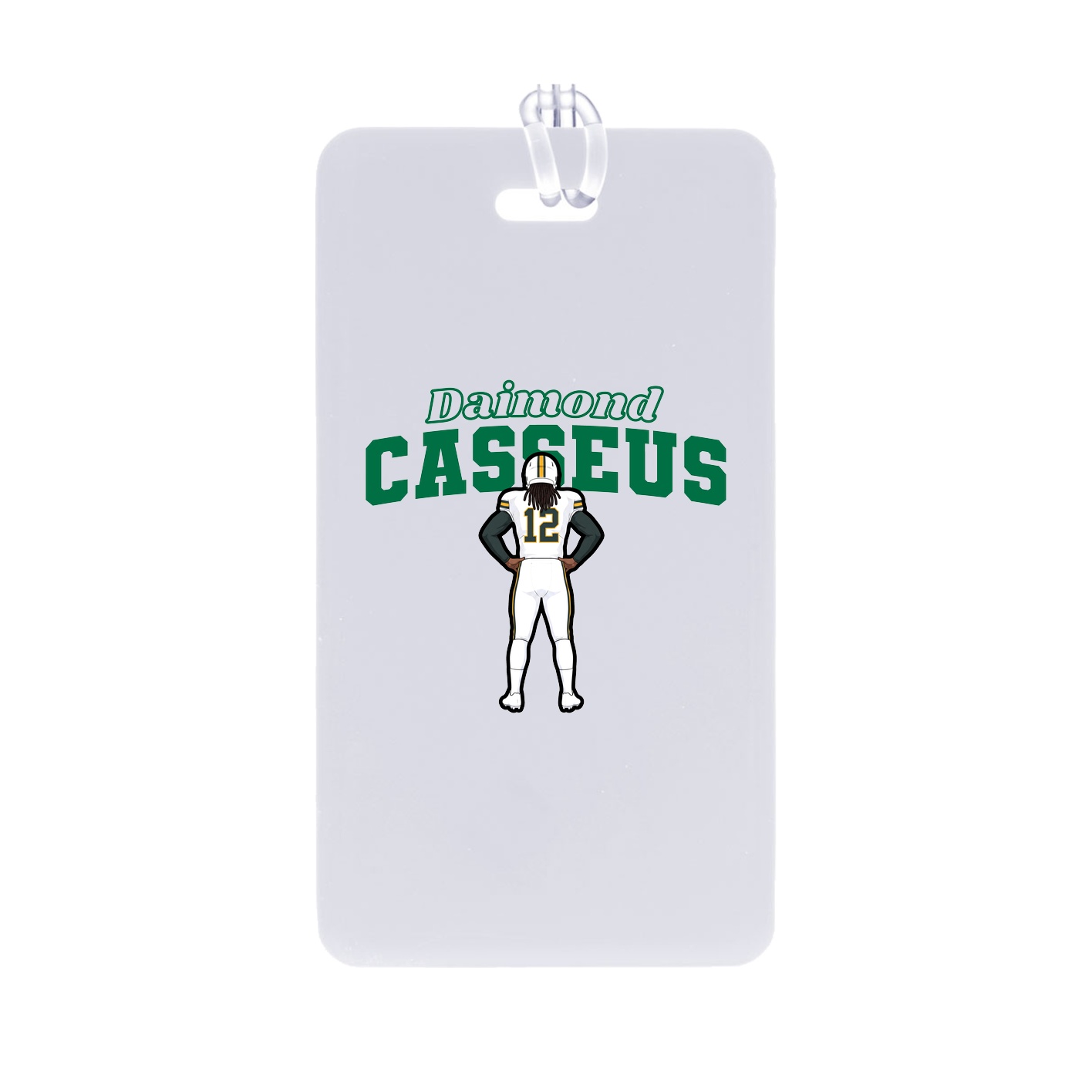 Bag Tag — Name Arch in Classic