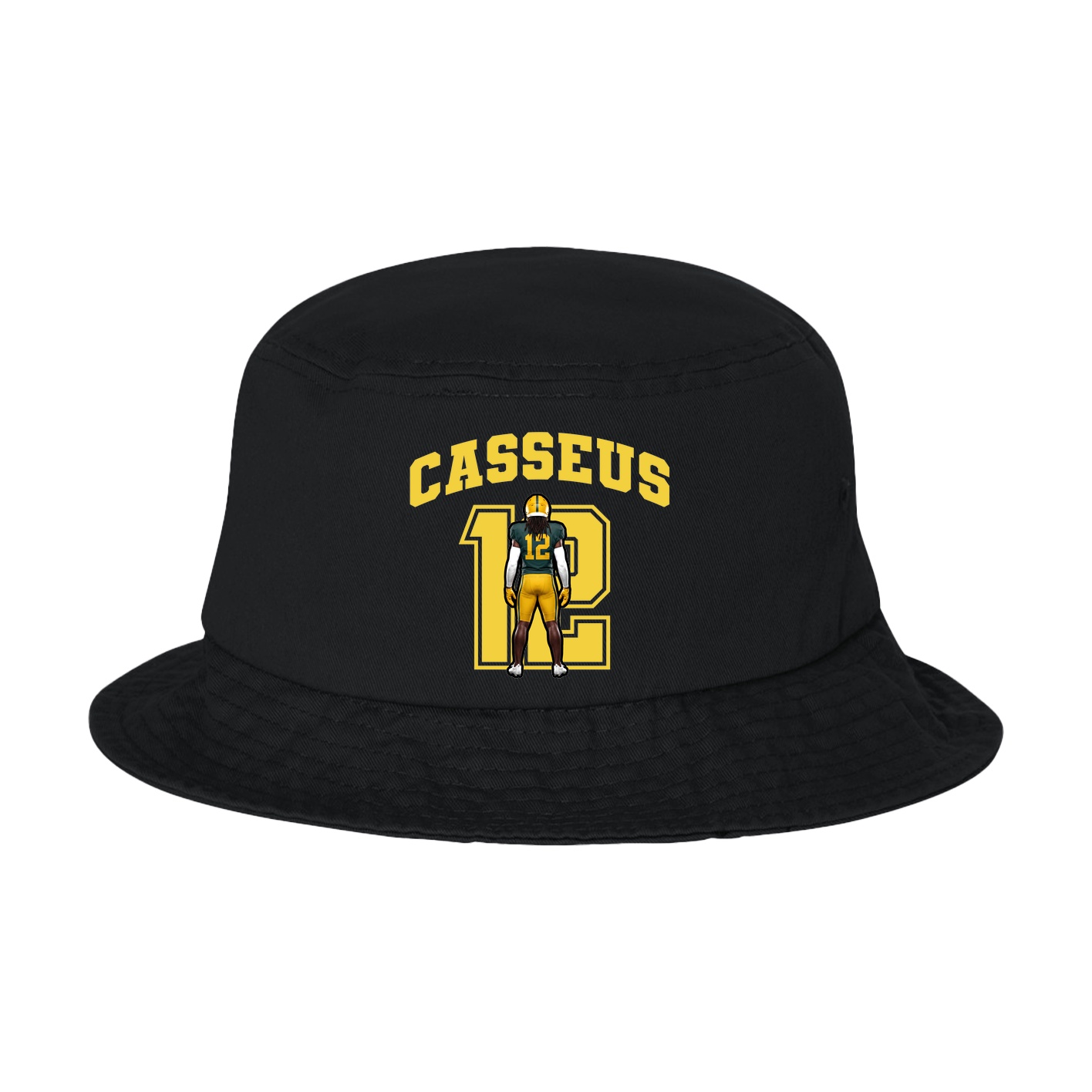 Bucket Cap — Number in Black