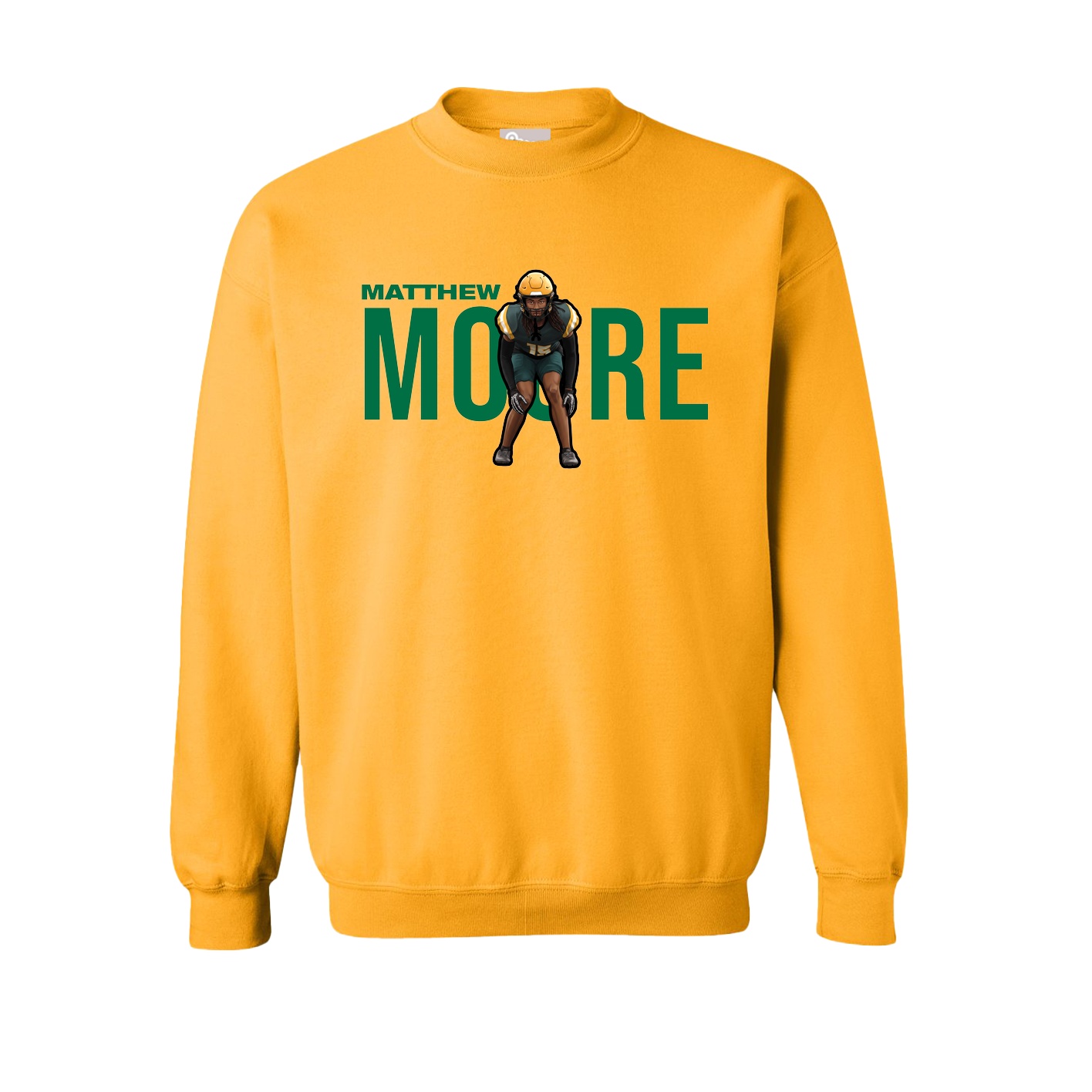 Fleece Crew — Player Name in Gold