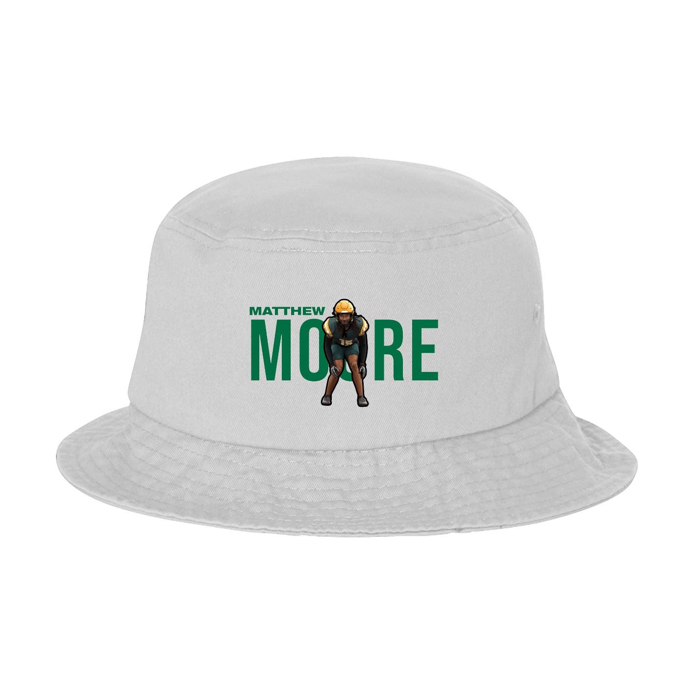 Bucket Cap — Player Name in White