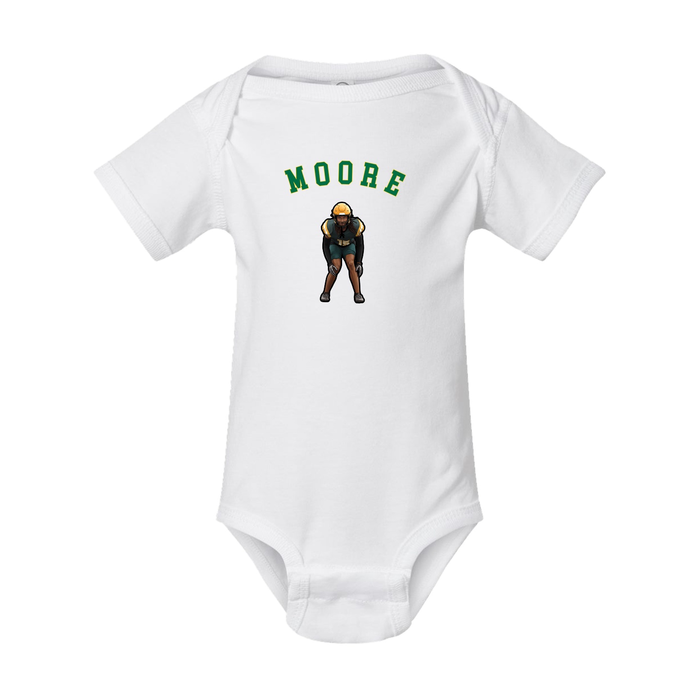 Baby Onesie — Shirsey Arch in White