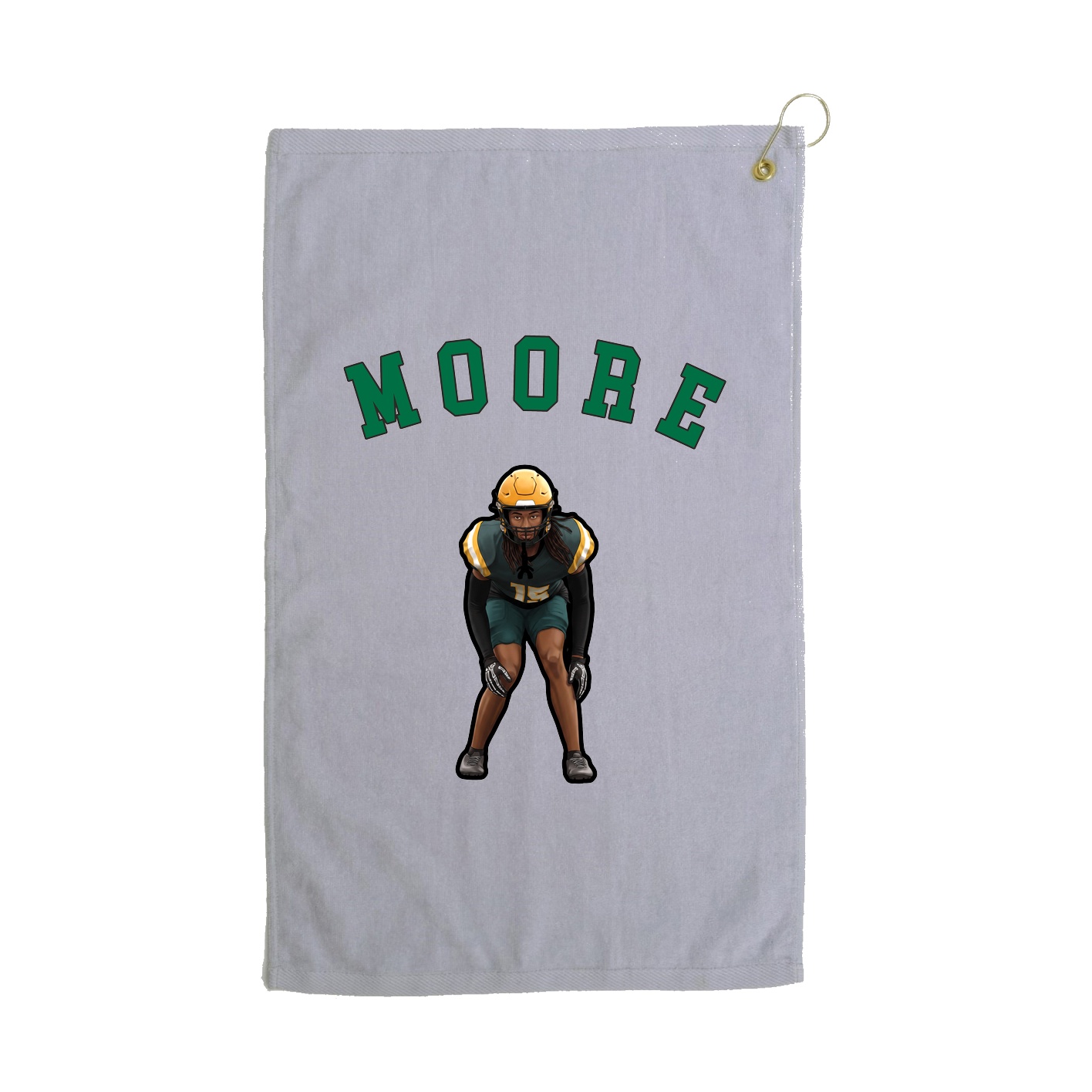 Golf Towel — Shirsey Arch in Grey
