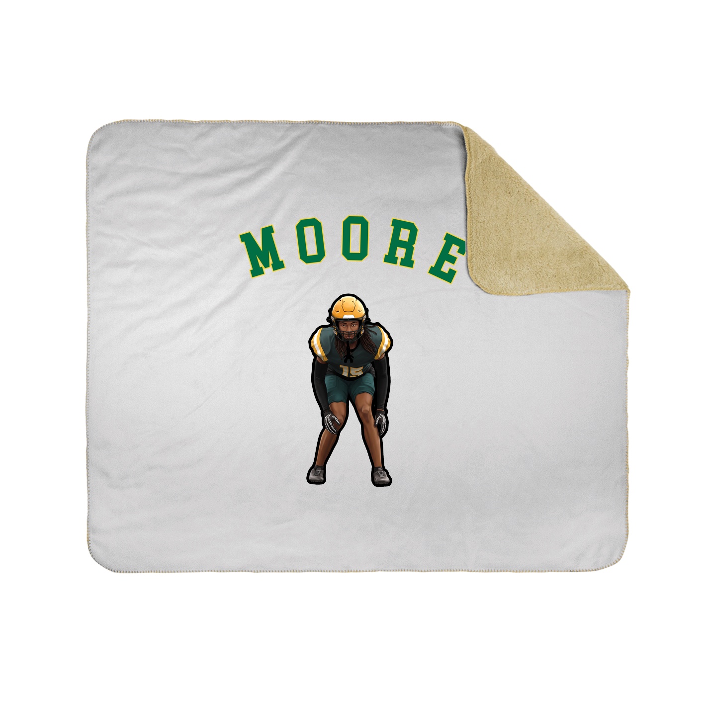 Throw Blanket — Shirsey Arch in White