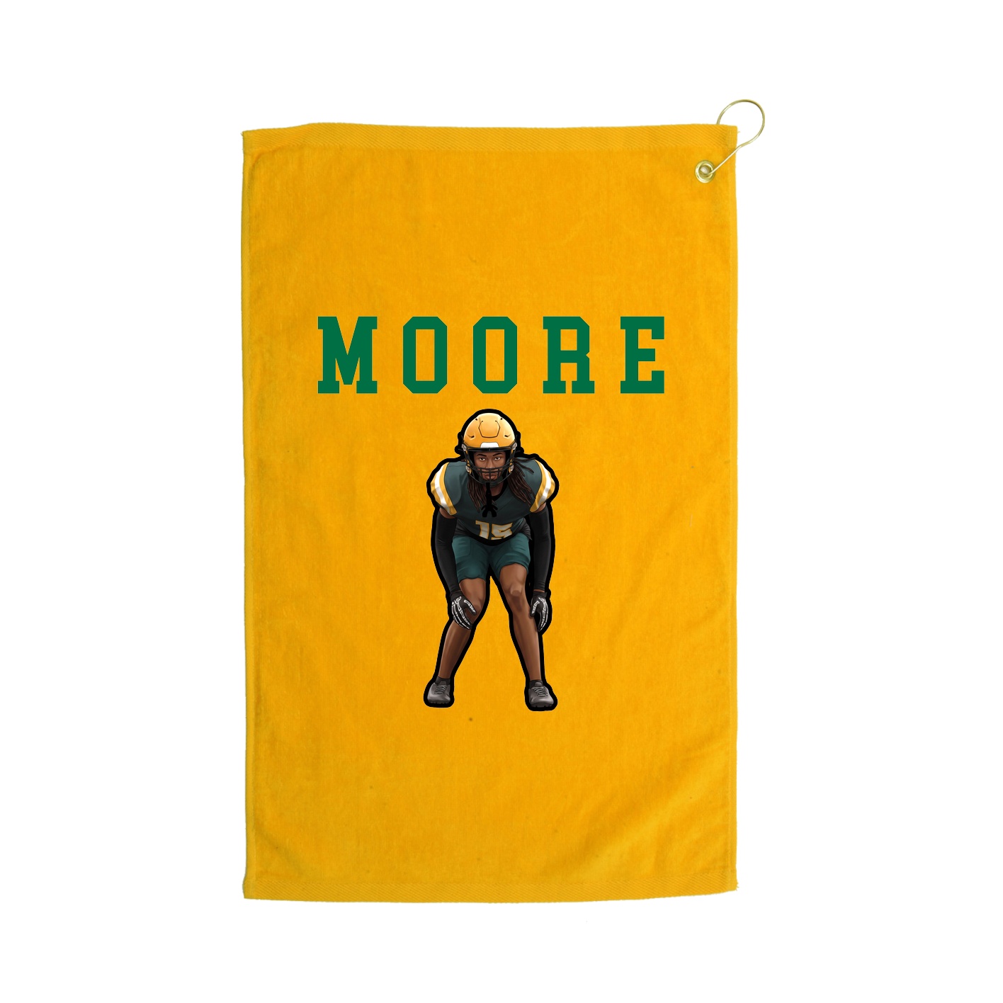 Golf Towel — Shirsey in Gold