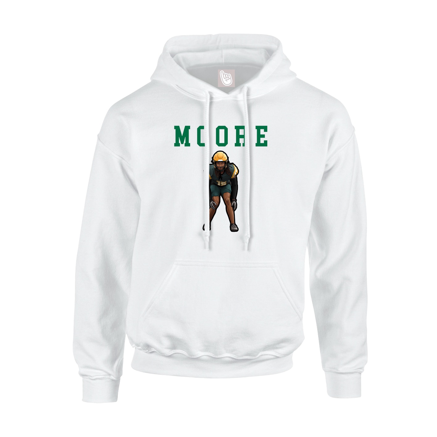 Youth Hoodie — Shirsey in White