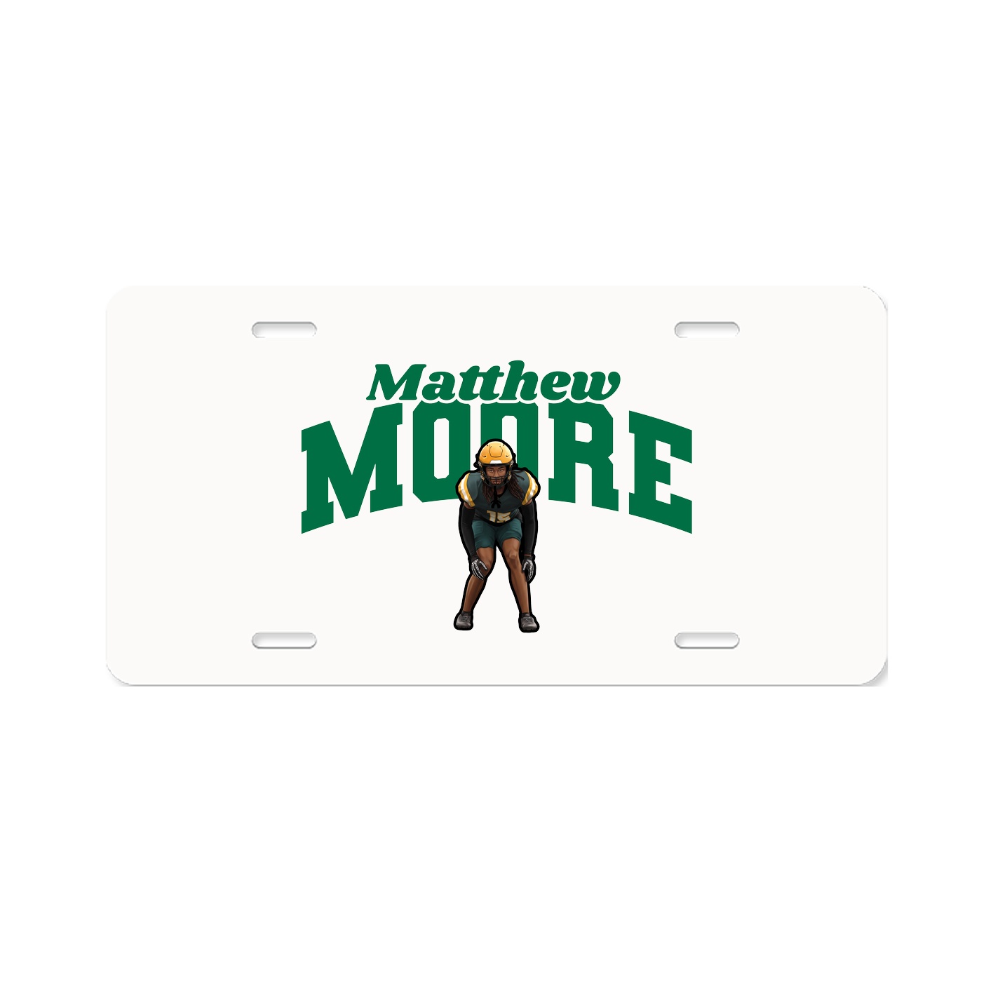 License Plate — Signature Arch in Classic
