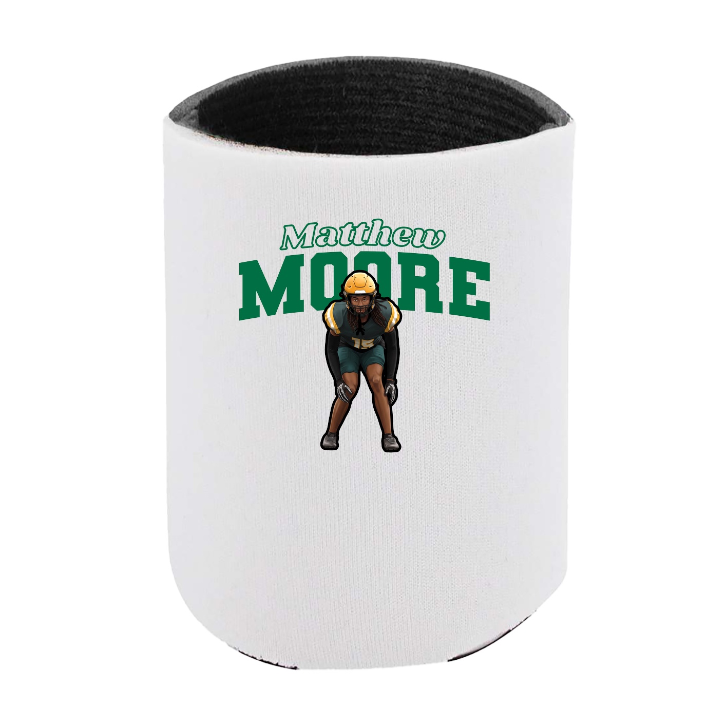 Can Holder — Name Arch in White