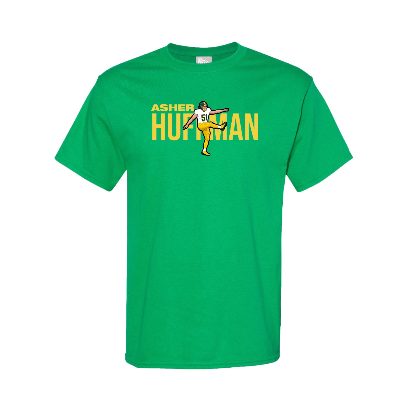 Tee — Player Name in Green