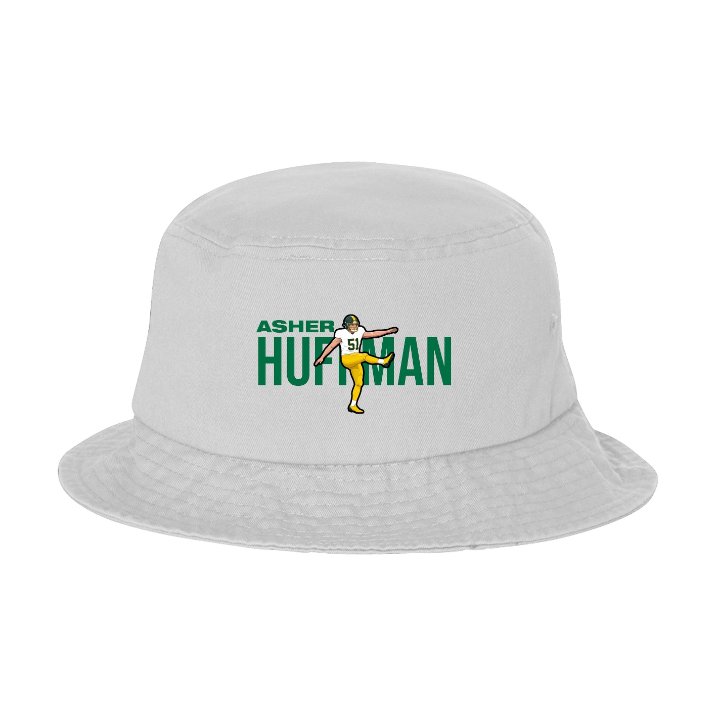Bucket Cap — Player Name in White