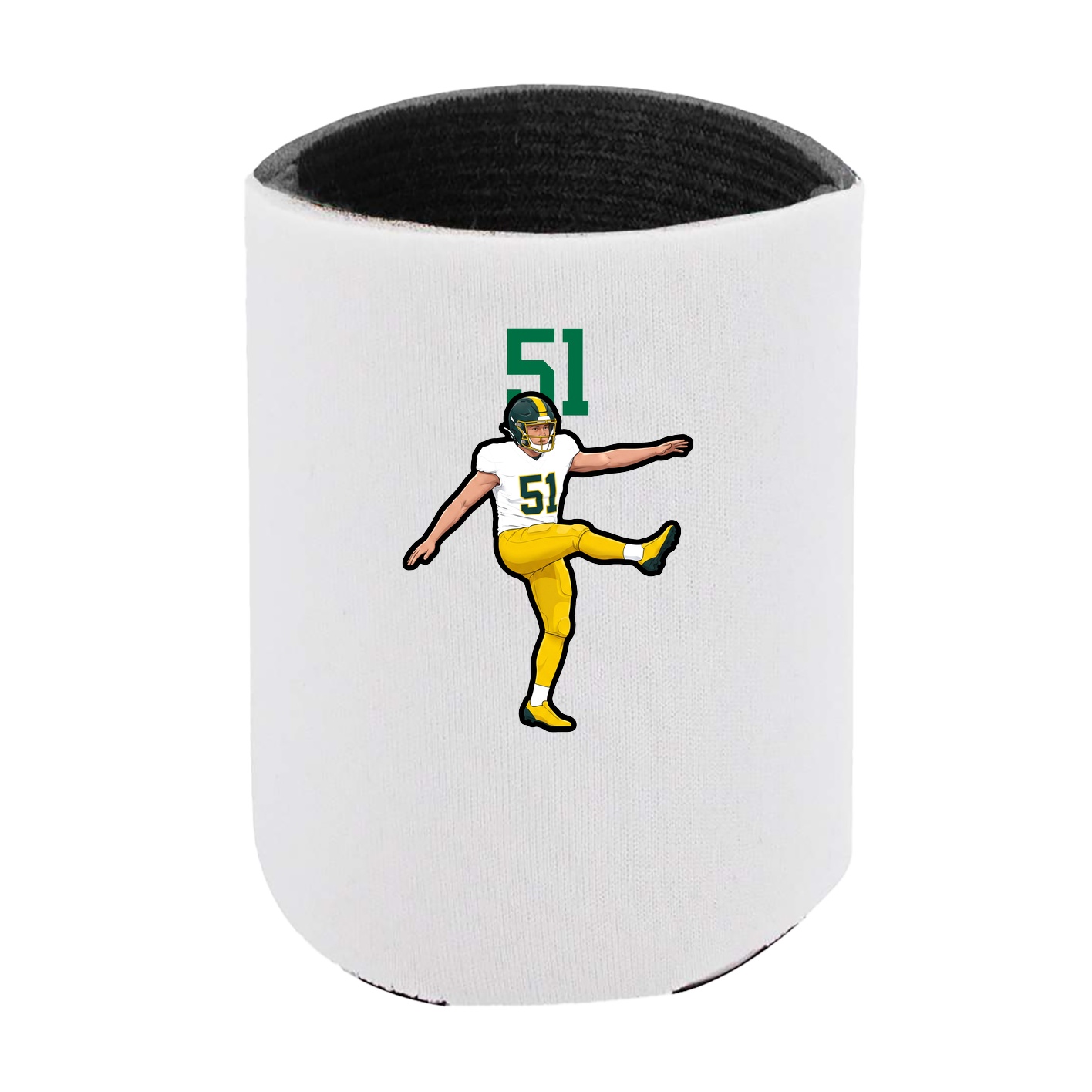 Can Holder — Number Top in White