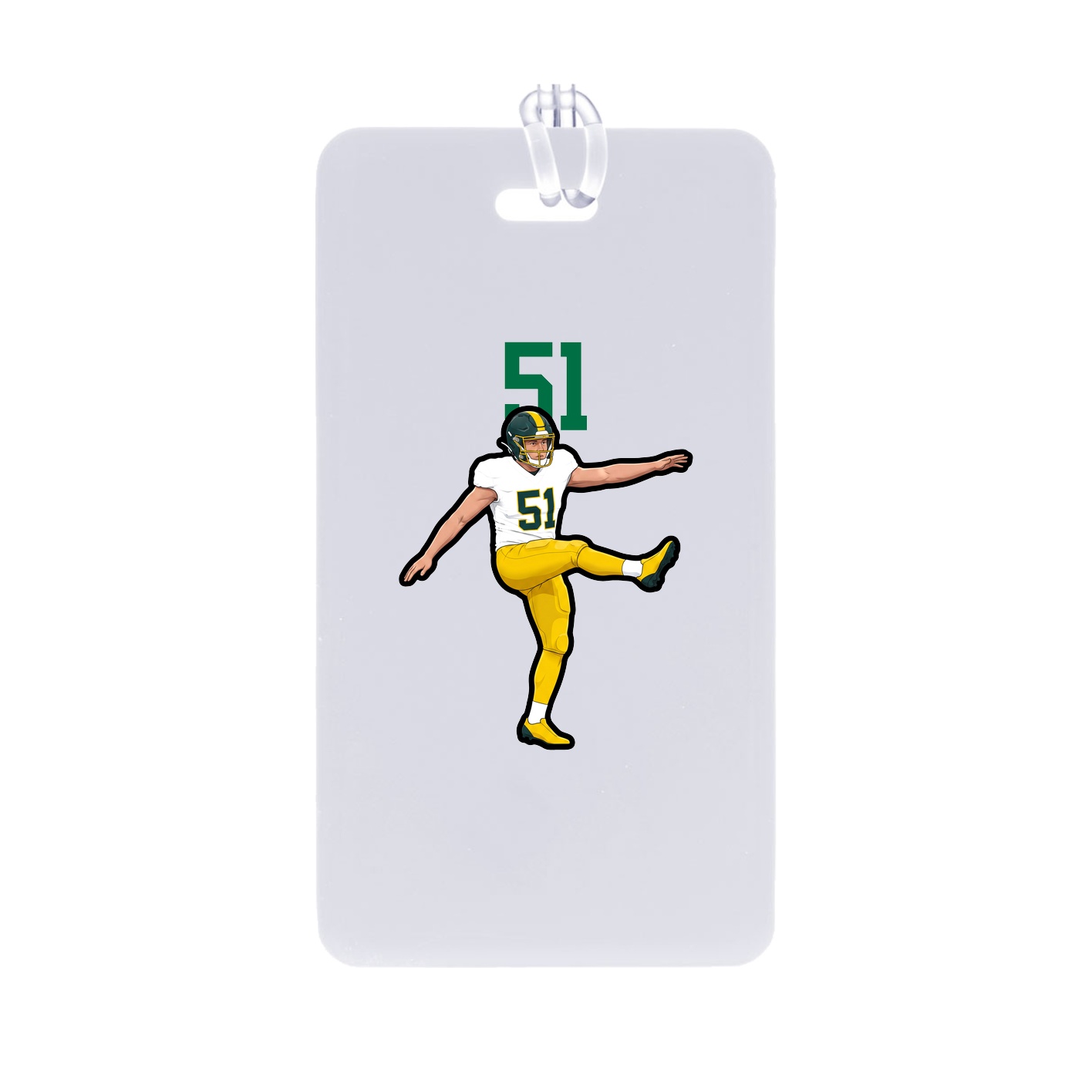 Bag Tag — Number Top in Classic