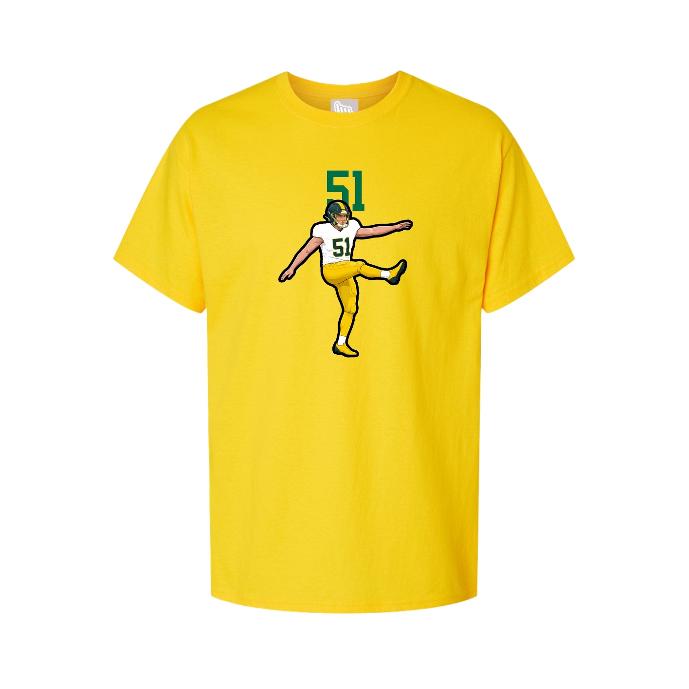 Tee — Number Top in Gold