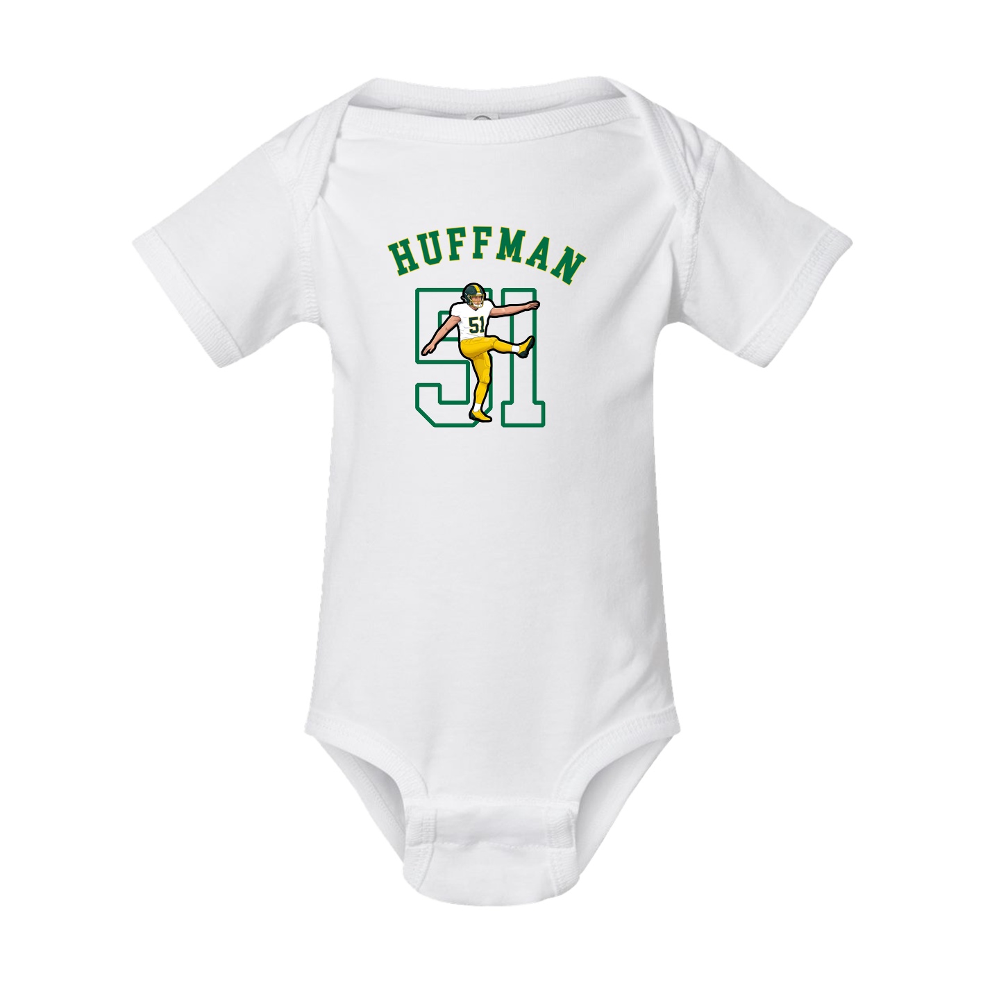 Baby Onesie — Shirsey Arch in White