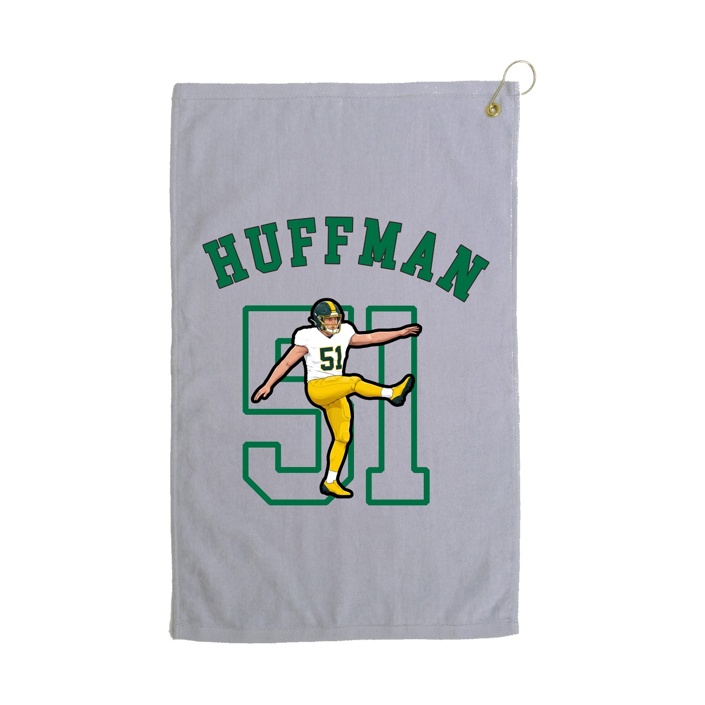 Golf Towel — Shirsey Arch in Grey