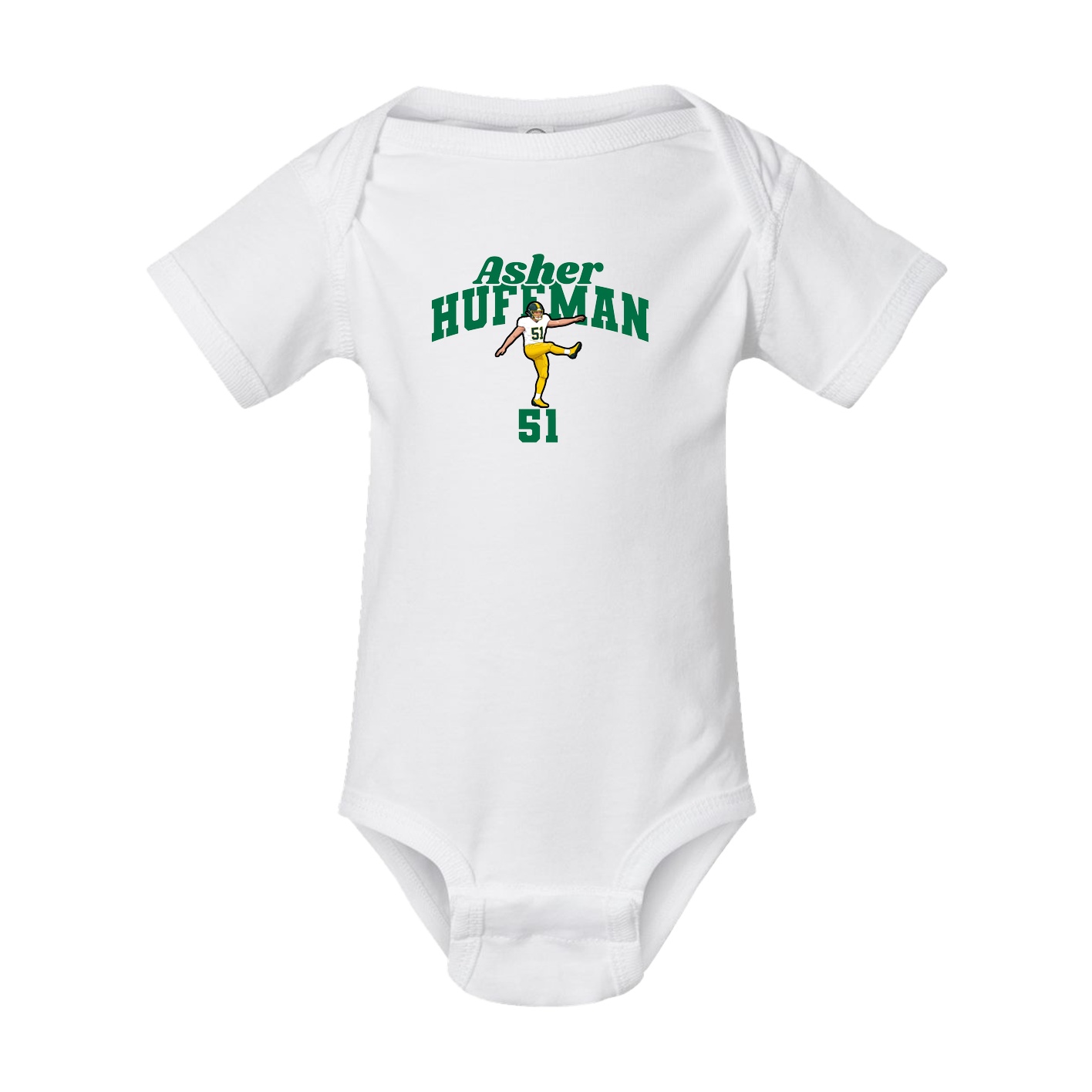 Baby Onesie — Signature Arch in White