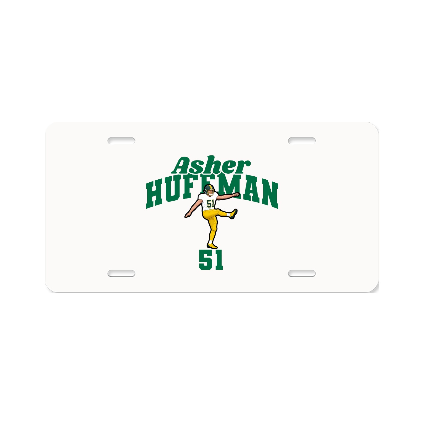 License Plate — Signature Arch in Classic
