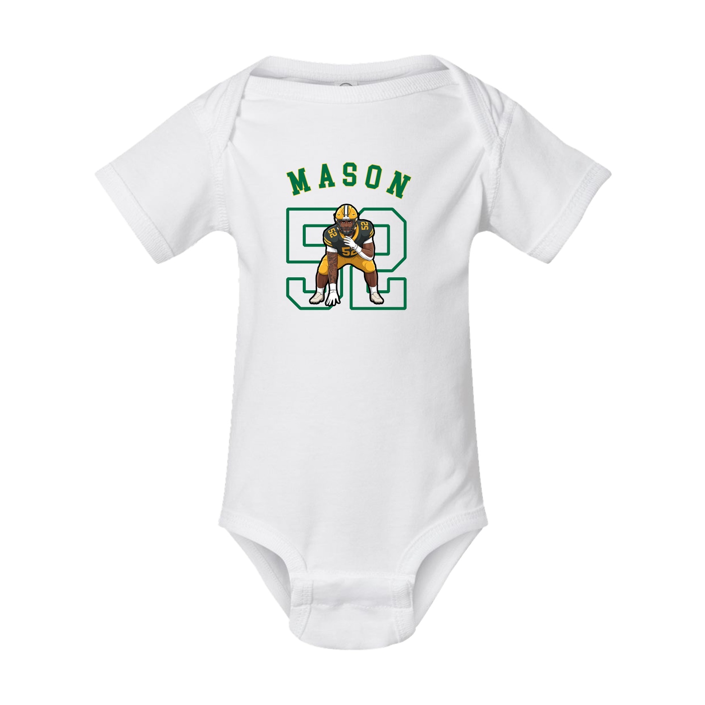 Baby Onesie — Shirsey Arch in White