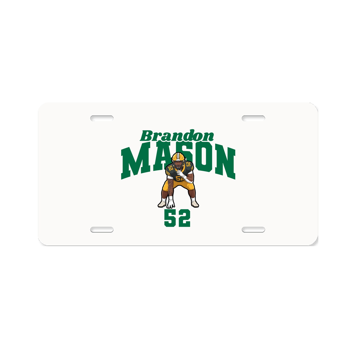 License Plate — Signature Arch in Classic