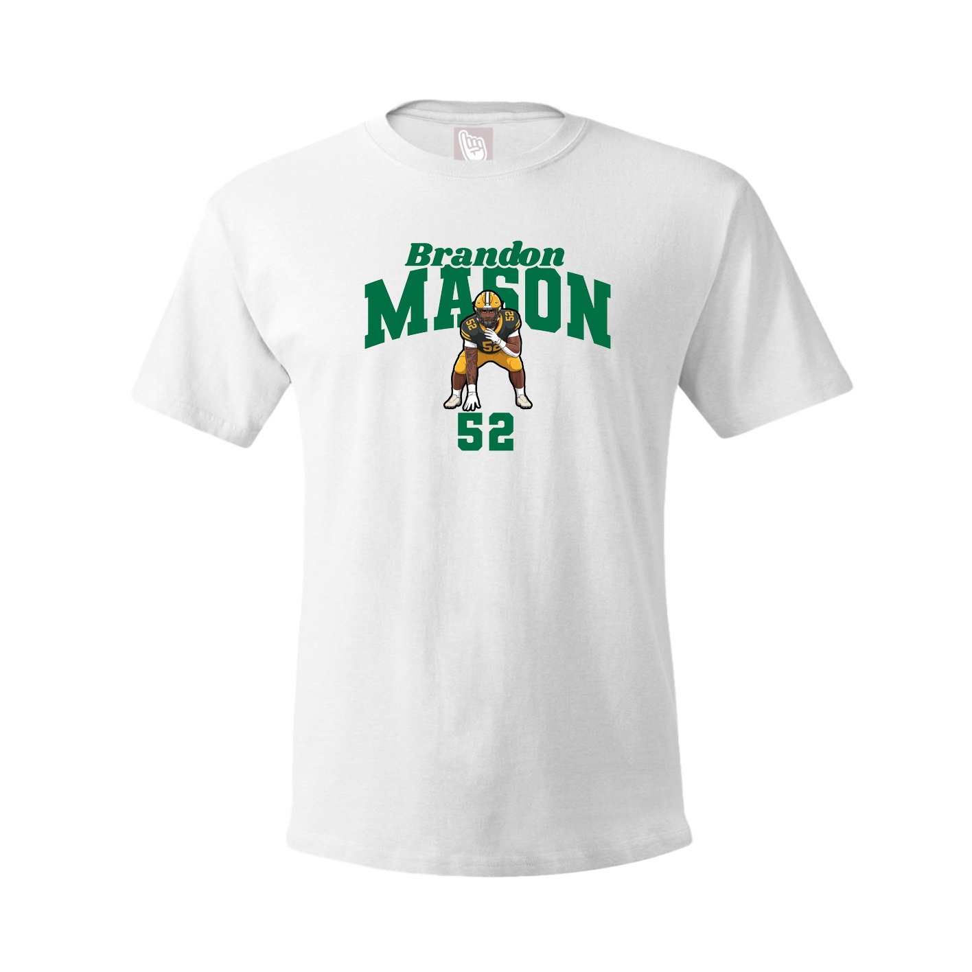 Youth Tee — Signature Arch in White