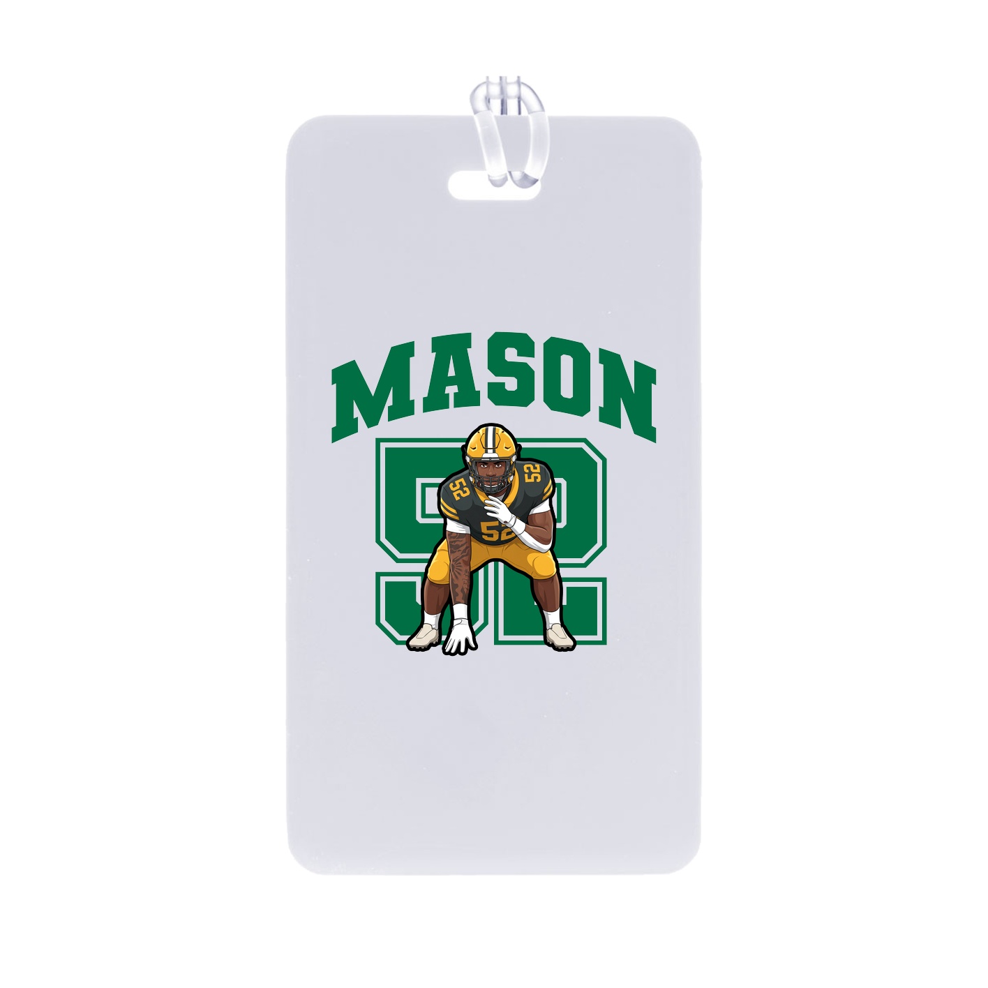 Bag Tag — Number in Classic