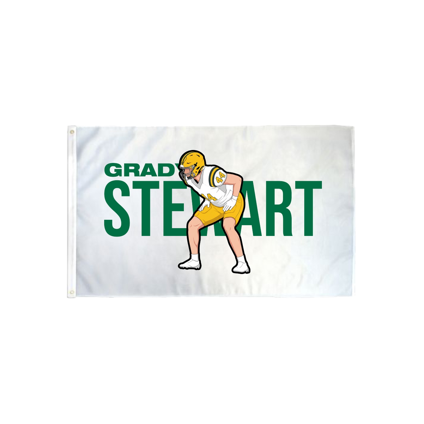 3x5 Flag — Player Name in Classic