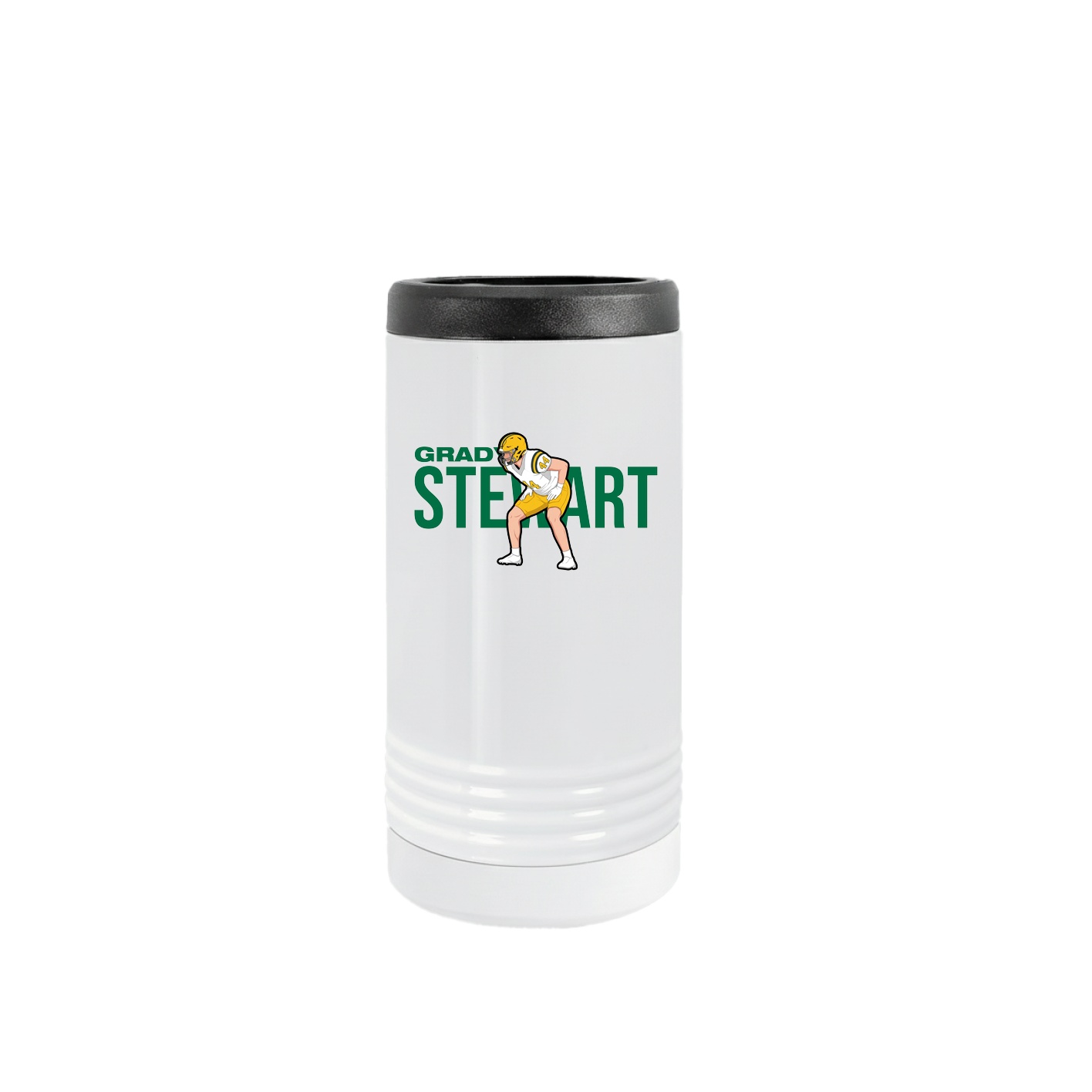 Slim Beverage Holder — Player Name in White