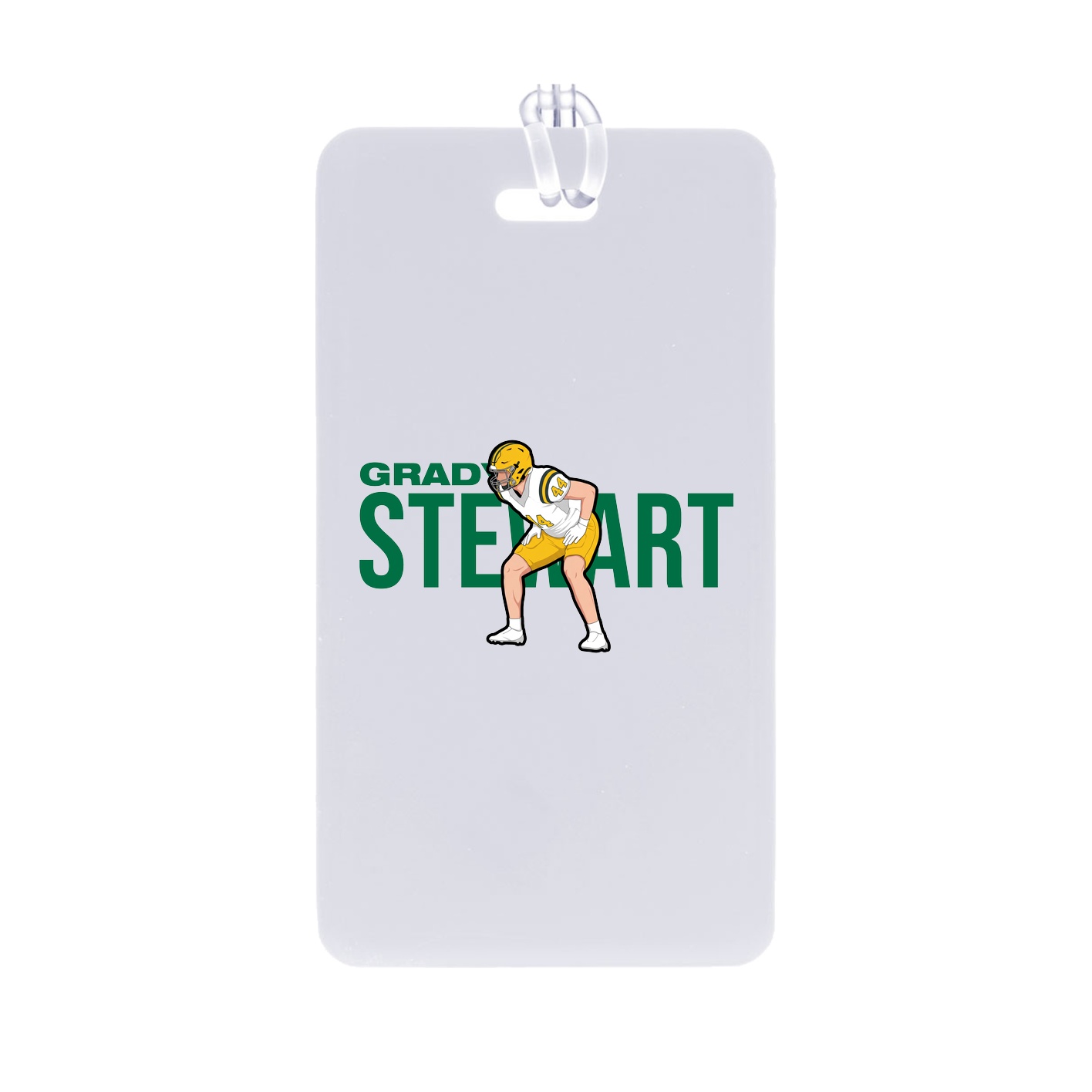 Bag Tag — Player Name in Classic