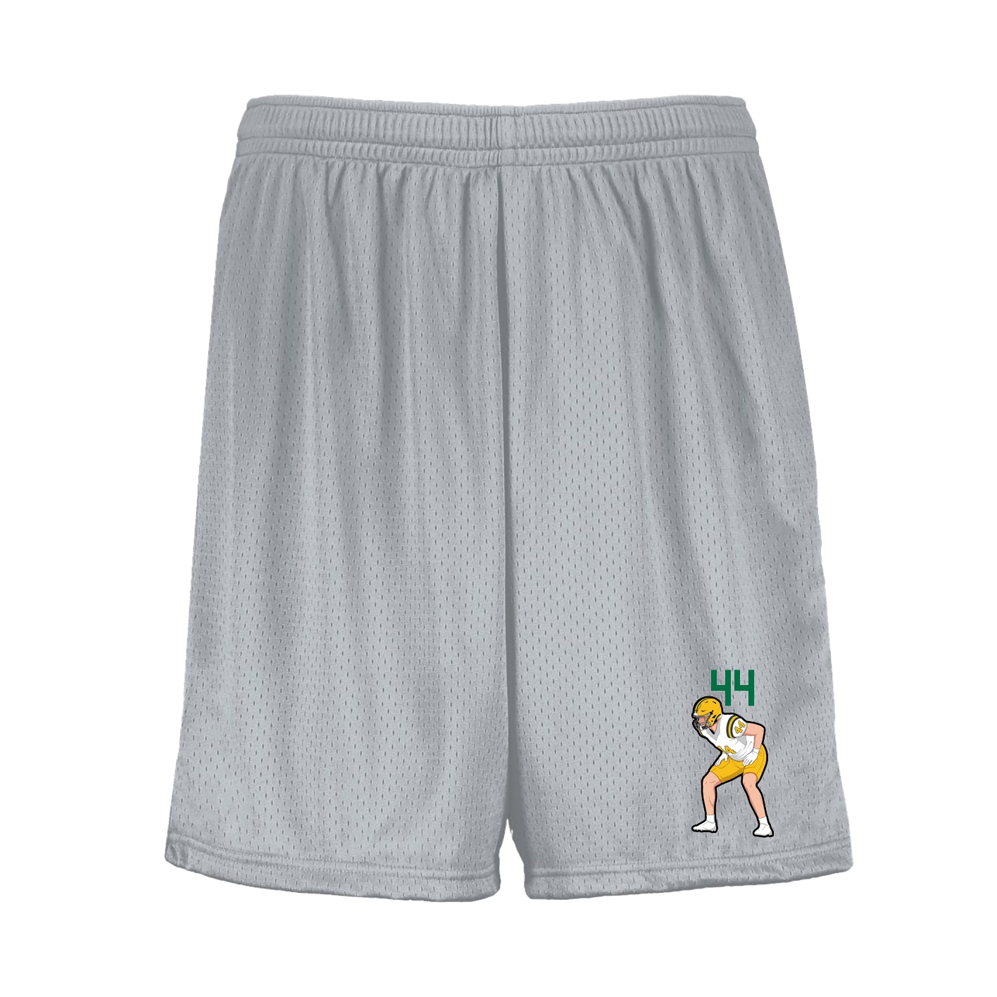 Shorts — Number Top in Silver