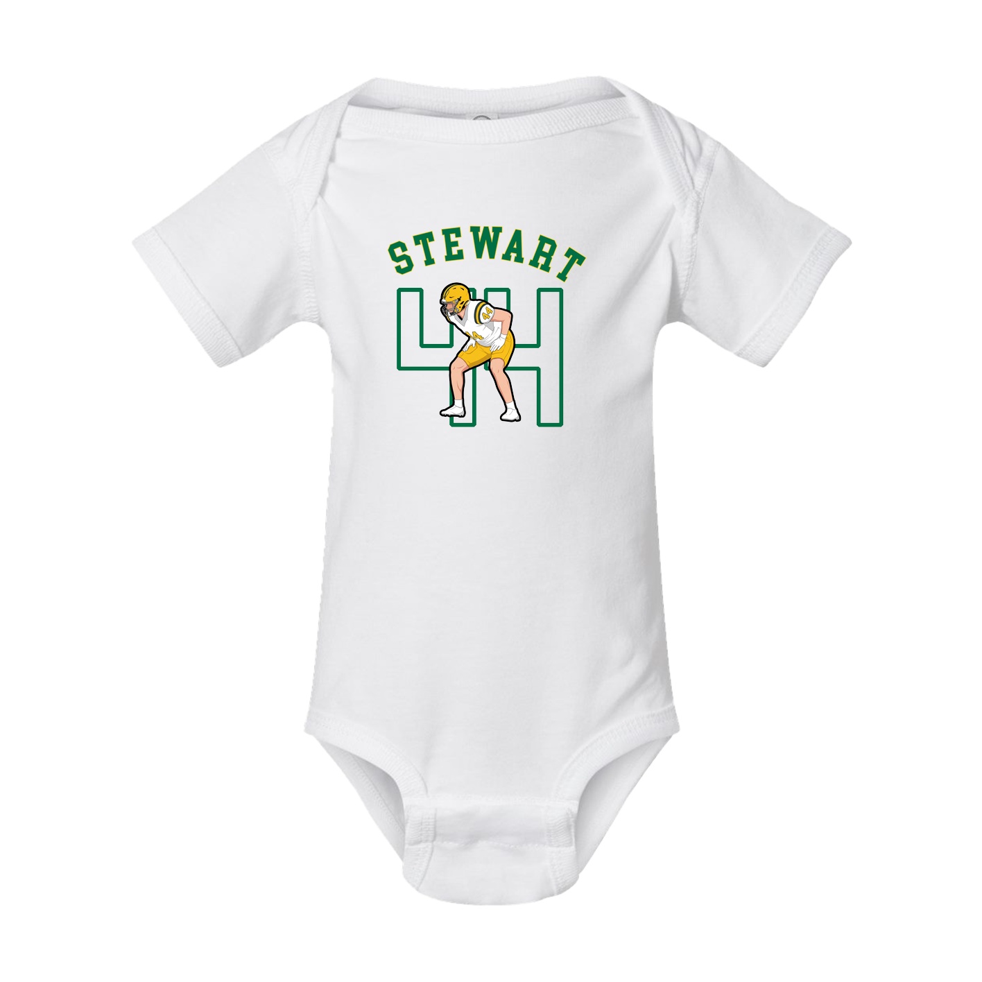 Baby Onesie — Shirsey Arch in White