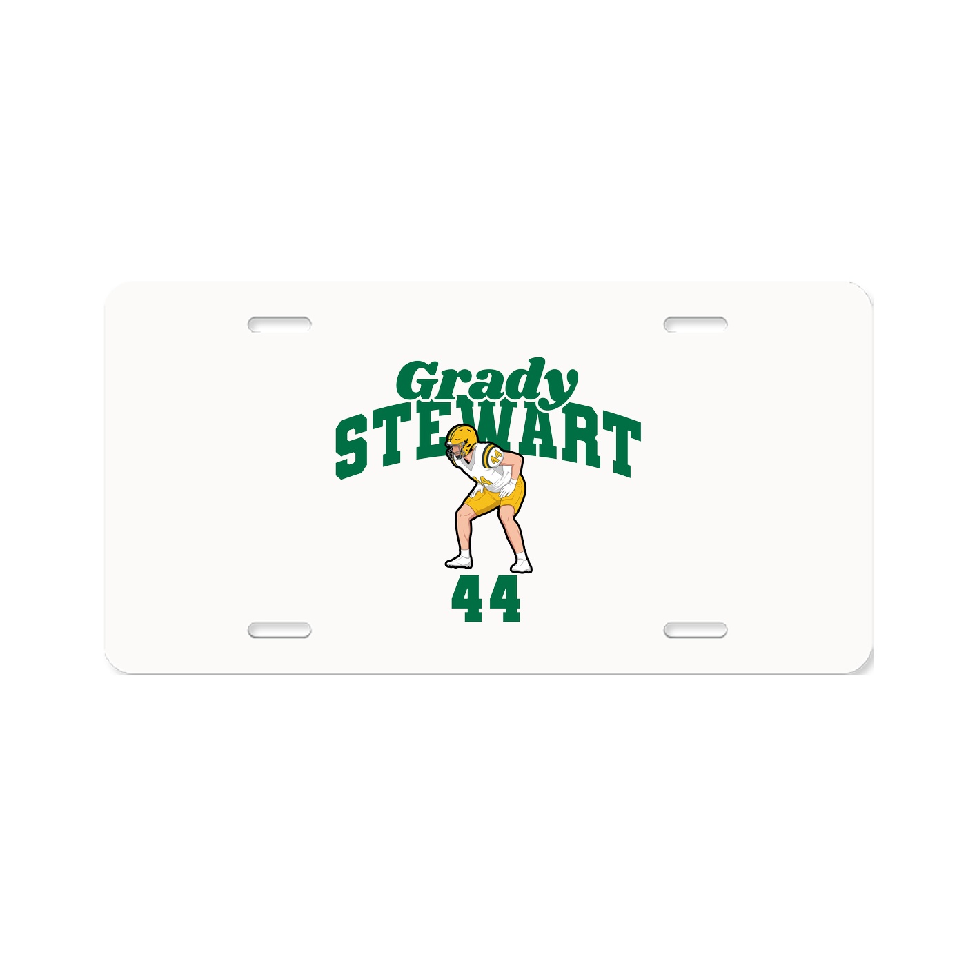 License Plate — Signature Arch in Classic