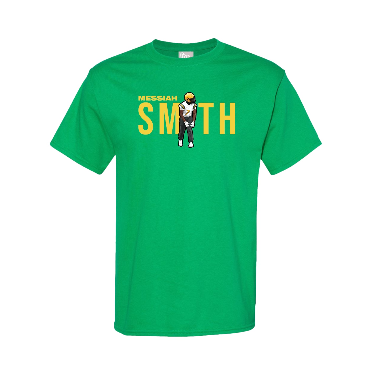 Youth Tee — Player Name in Green
